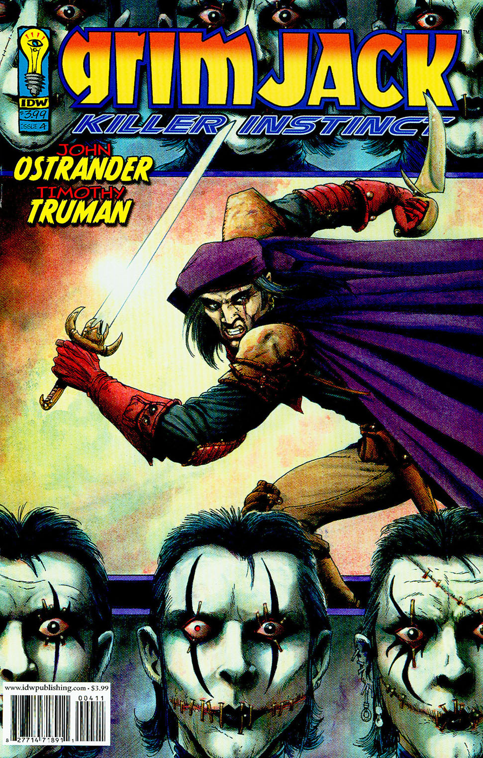 Read online Grimjack: Killer Instinct comic -  Issue #4 - 1
