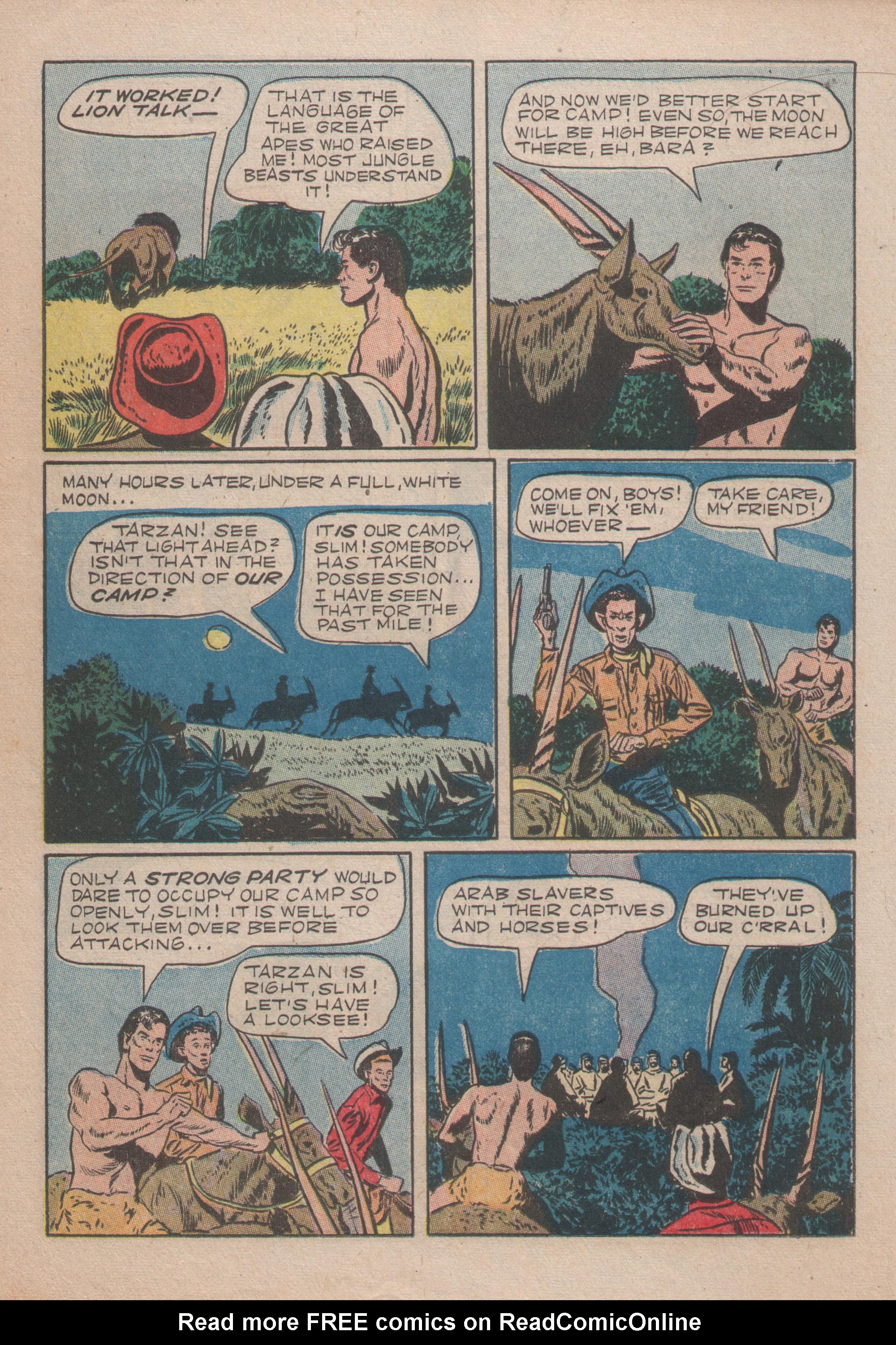 Read online Tarzan (1948) comic -  Issue #33 - 14