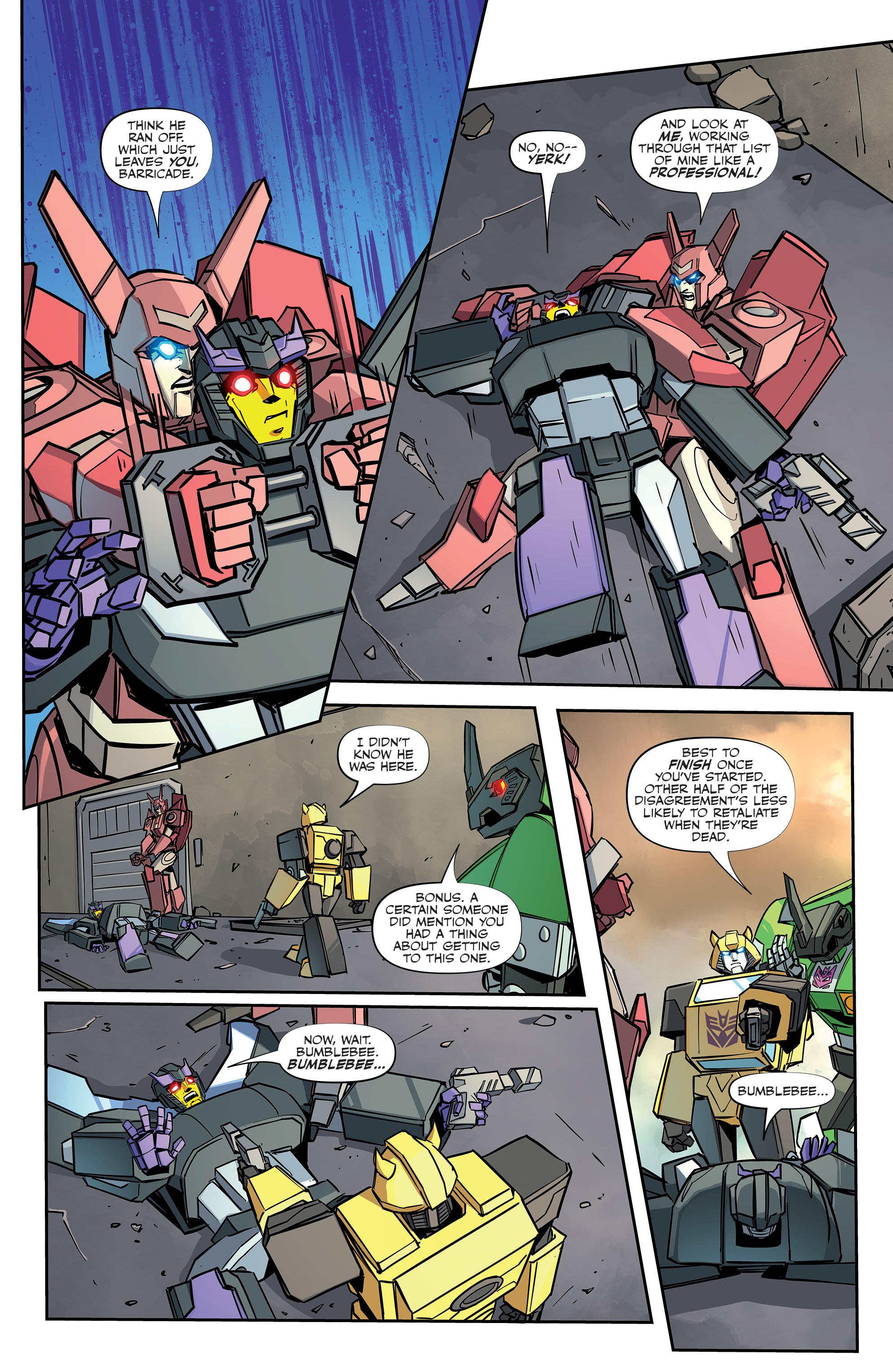 Read online Transformers (2019) comic -  Issue #33 - 19