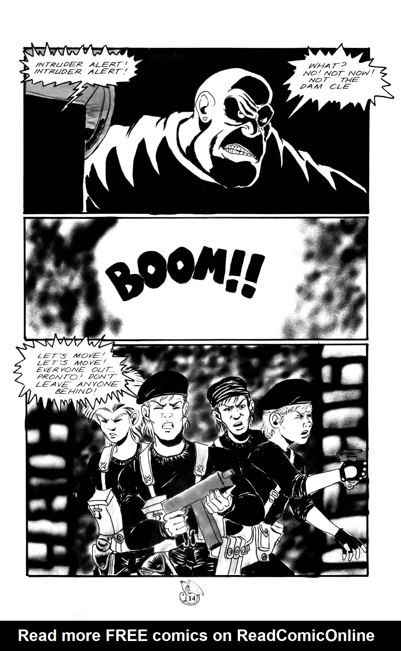 Read online Dragons in the Moon comic -  Issue #2 - 16