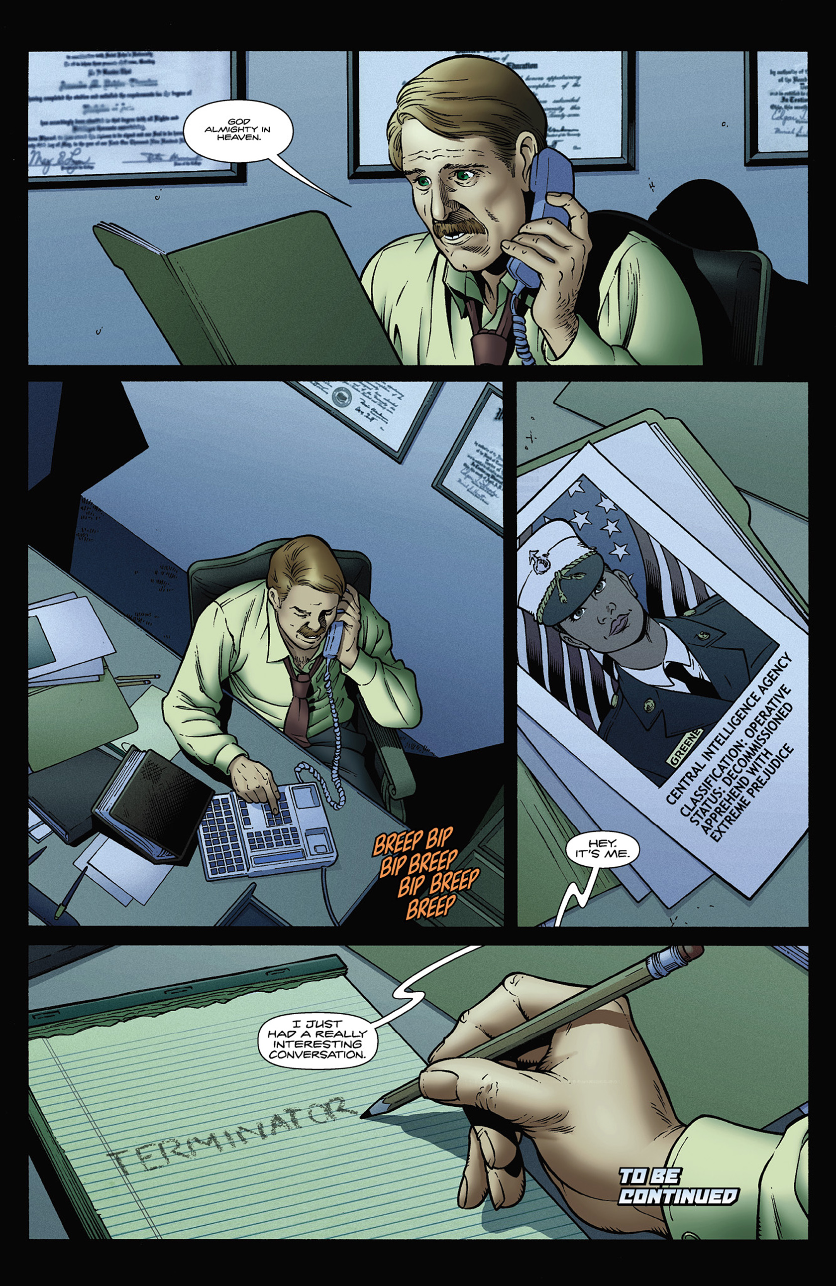 Read online The Terminator: Enemy of My Enemy comic -  Issue #1 - 24