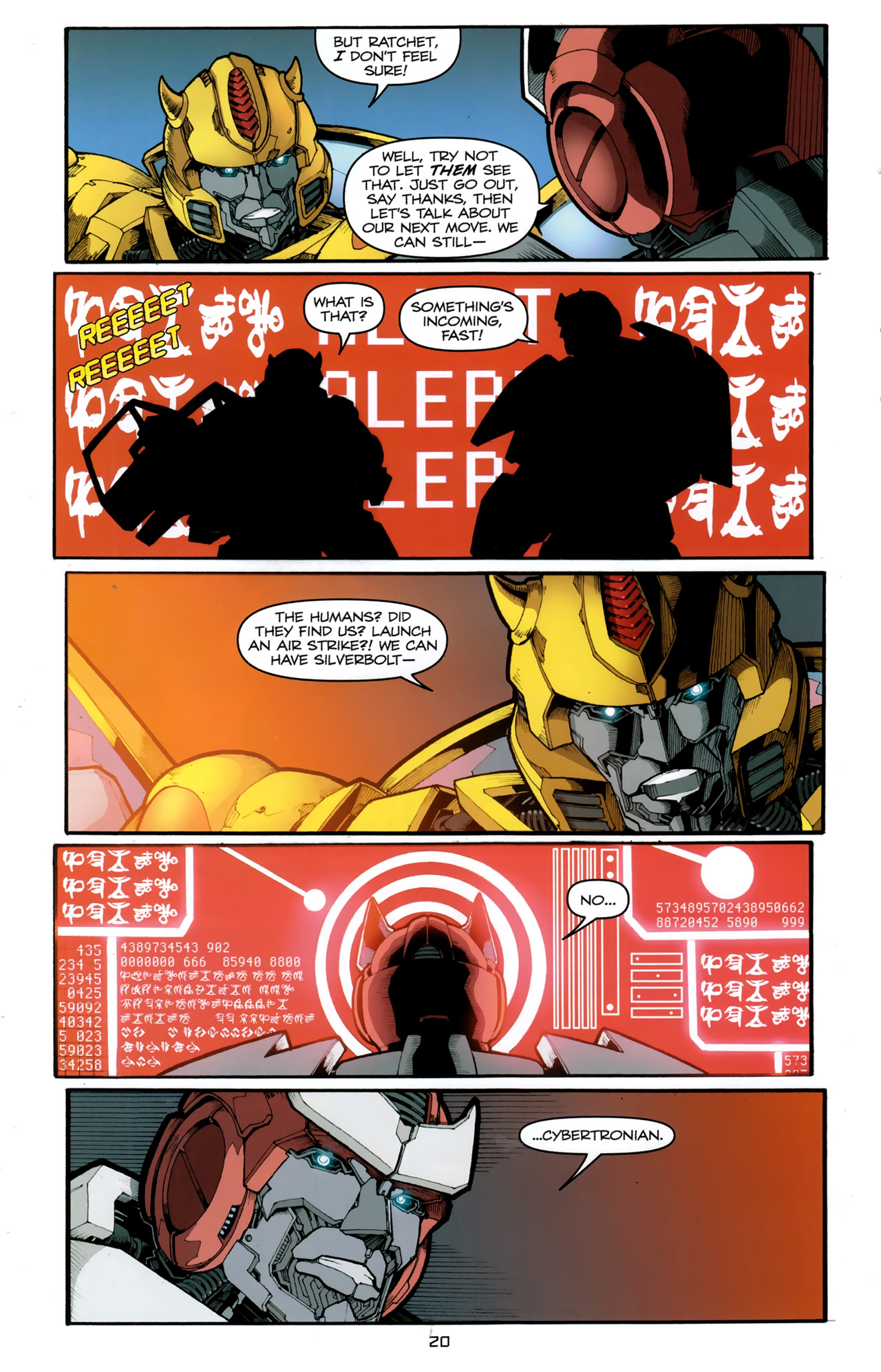 Read online The Transformers (2009) comic -  Issue #2 - 20