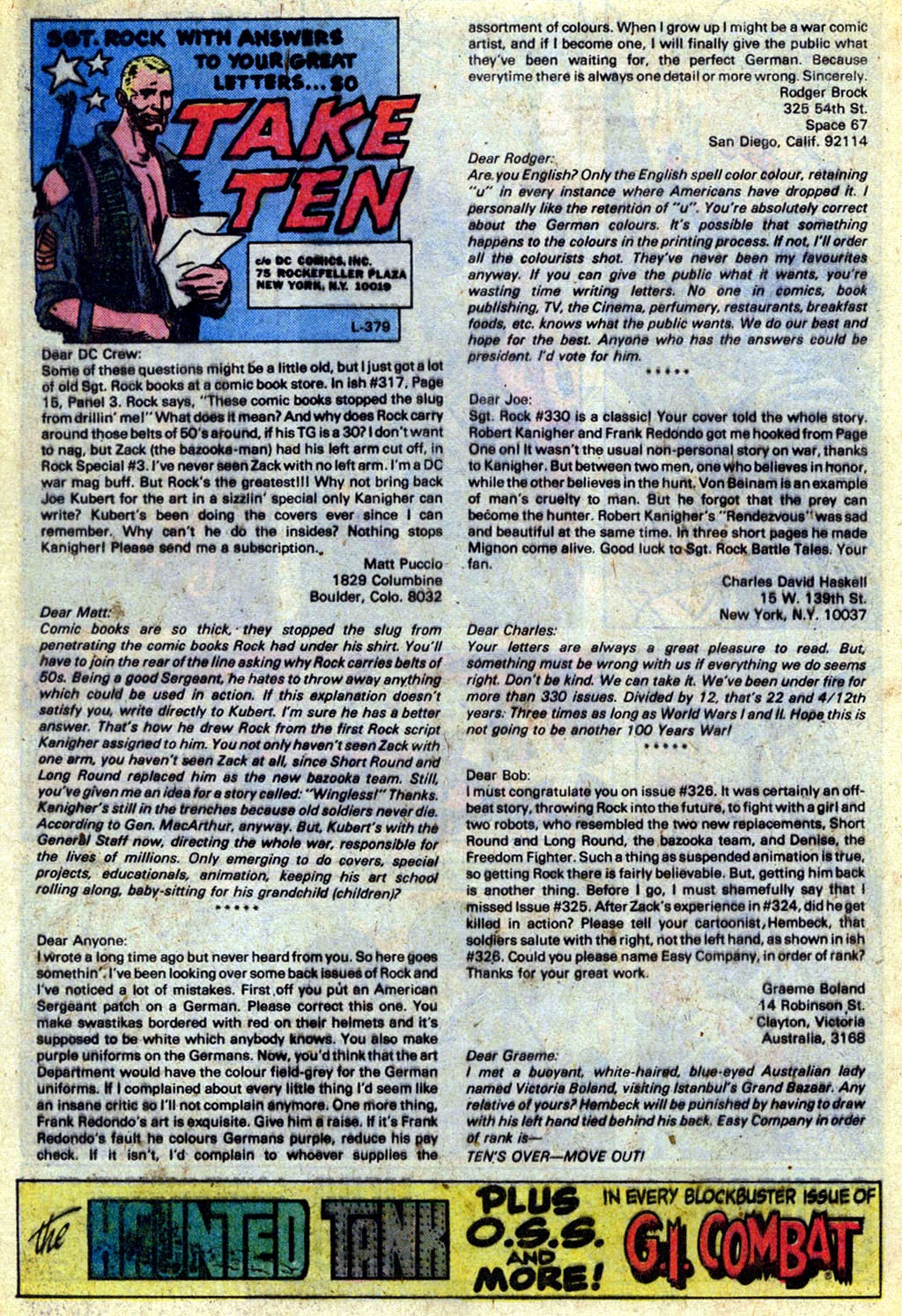 Read online Sgt. Rock comic -  Issue #336 - 19