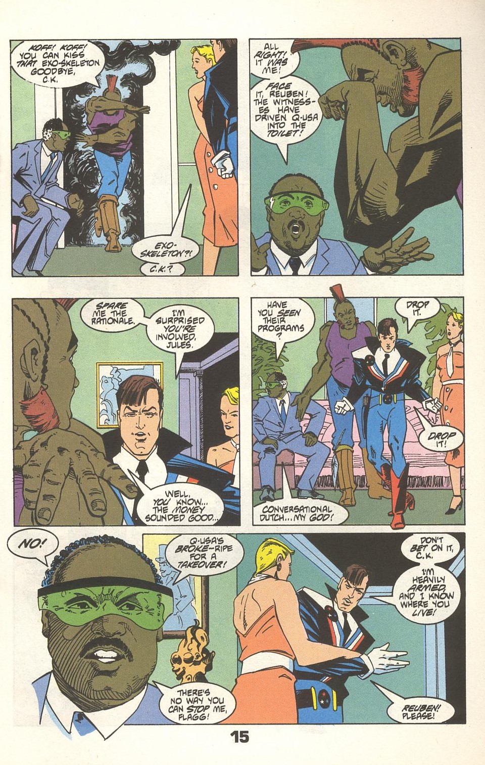 Read online American Flagg! comic -  Issue #33 - 19
