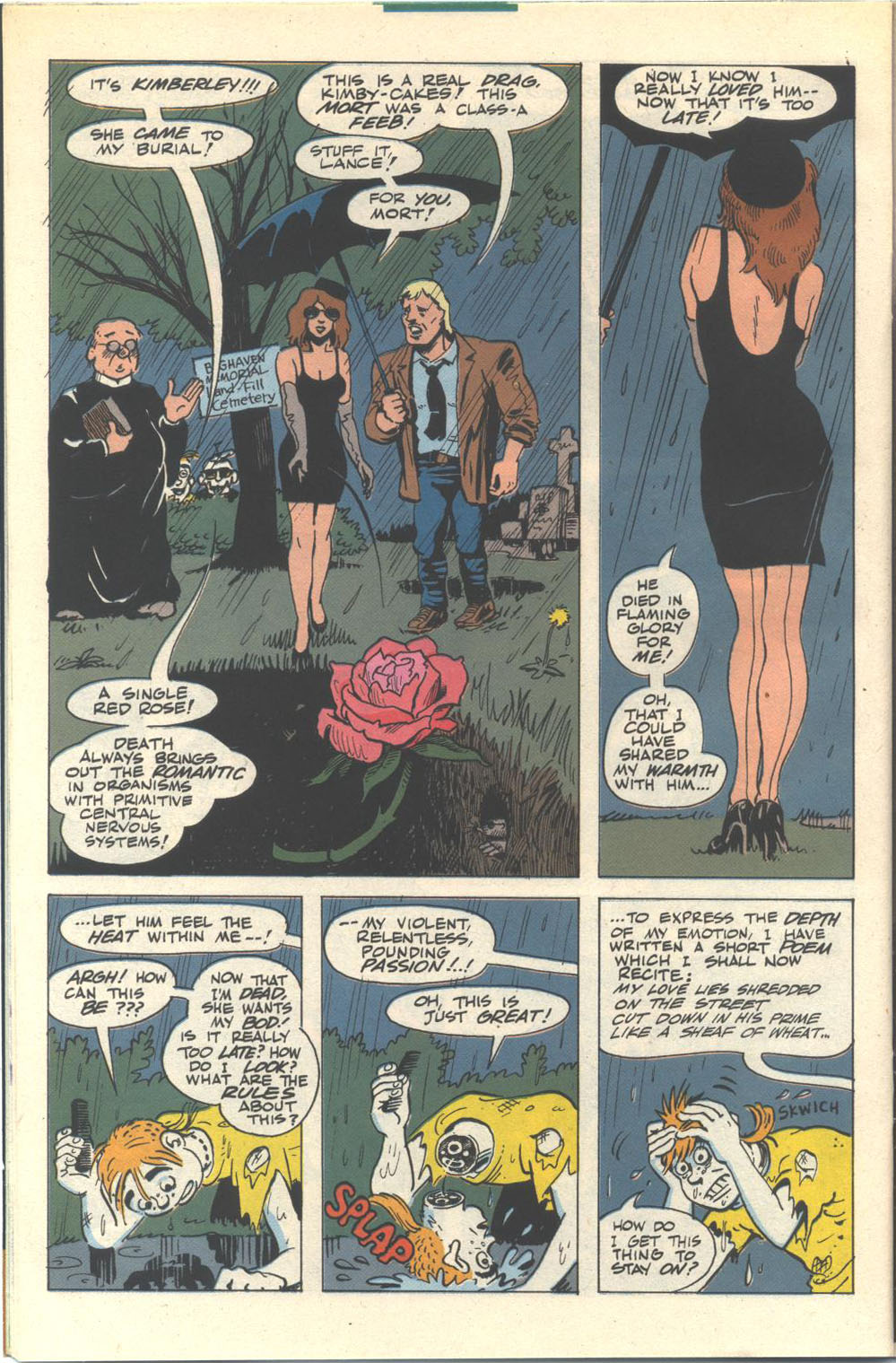 Read online Mort The Dead Teenager comic -  Issue #1 - 17