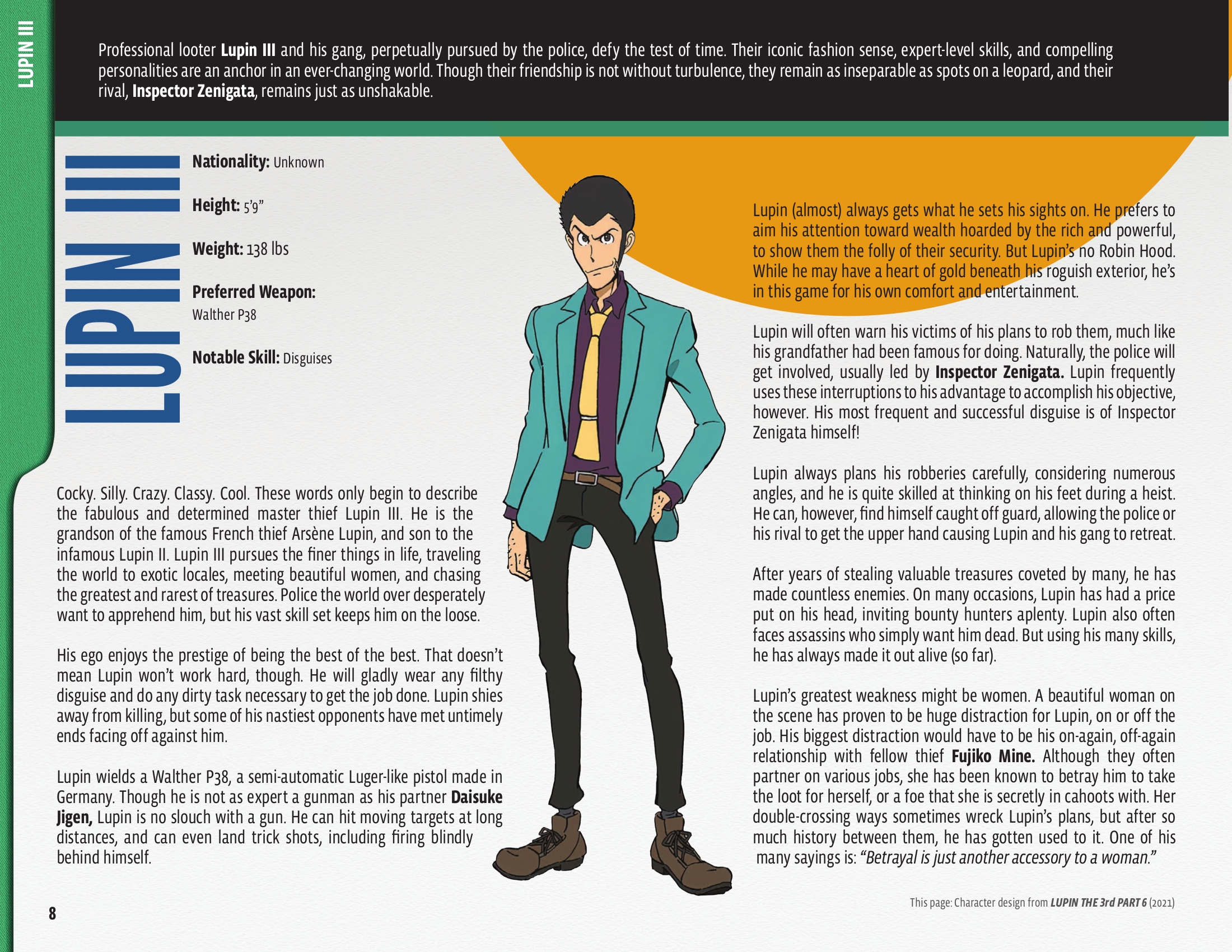 Read online 50 Animated Years of Lupin III comic -  Issue # TPB (Part 1) - 9