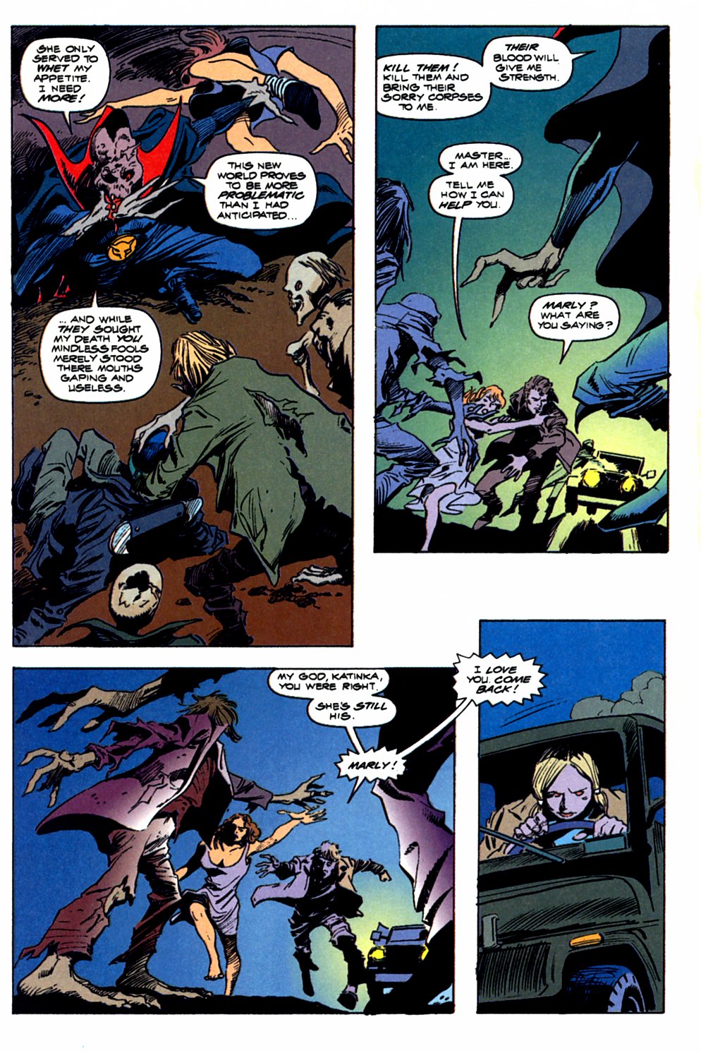 Read online Tomb of Dracula (1991) comic -  Issue #4 - 32