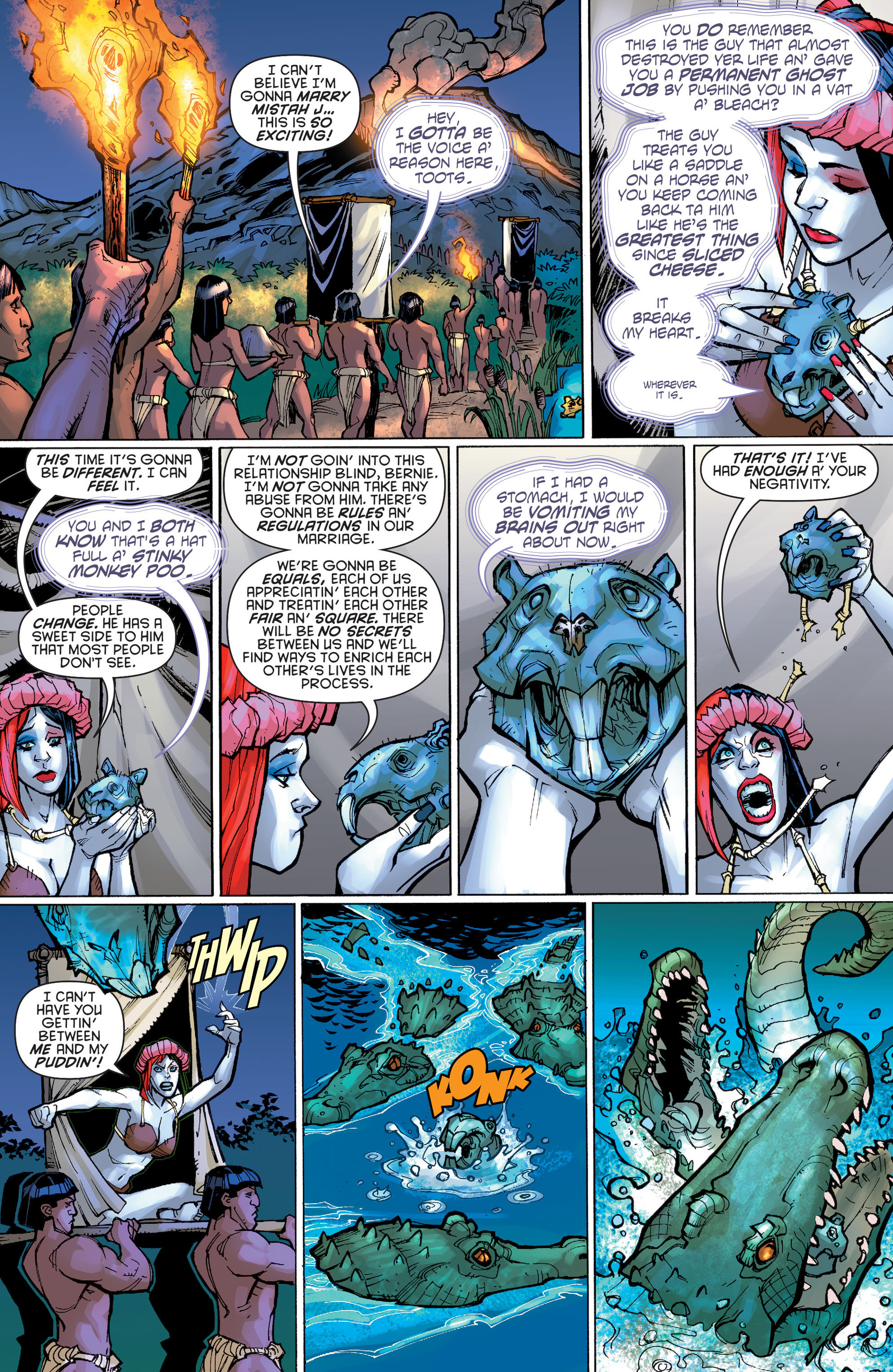 Read online Harley Quinn: Futures End comic -  Issue # Full - 16