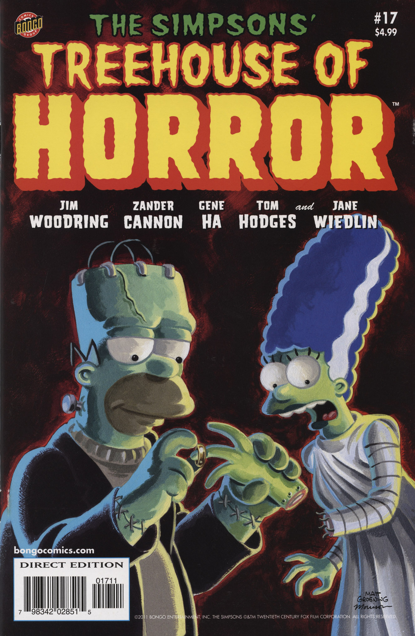 Read online Treehouse of Horror comic -  Issue #17 - 2