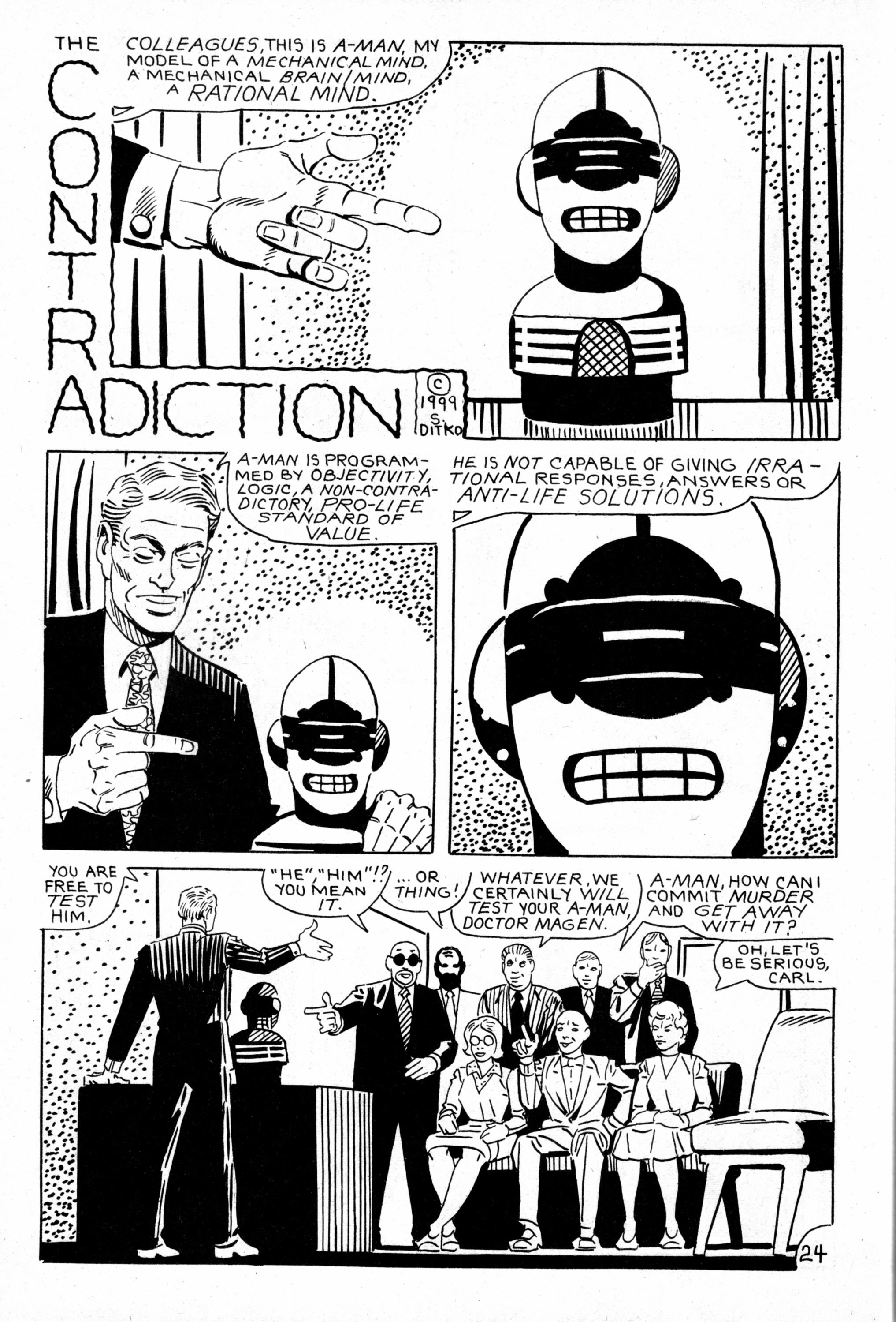 Read online All new Steve Ditko's 160 page package comic -  Issue # TPB (Part 1) - 24