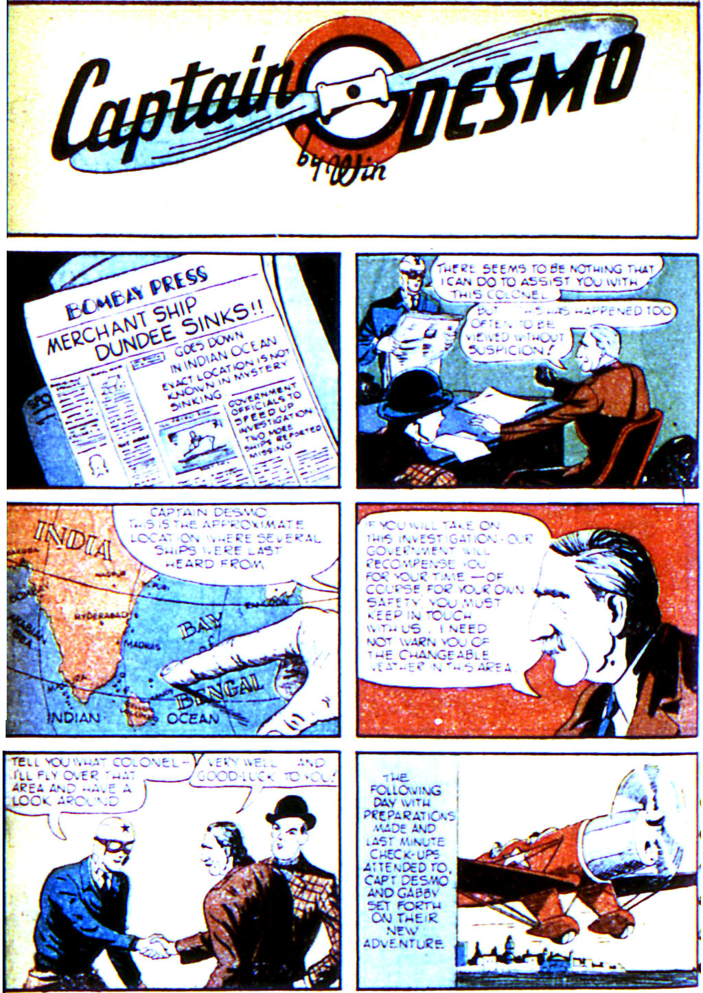 Read online Adventure Comics (1938) comic -  Issue #43 - 36