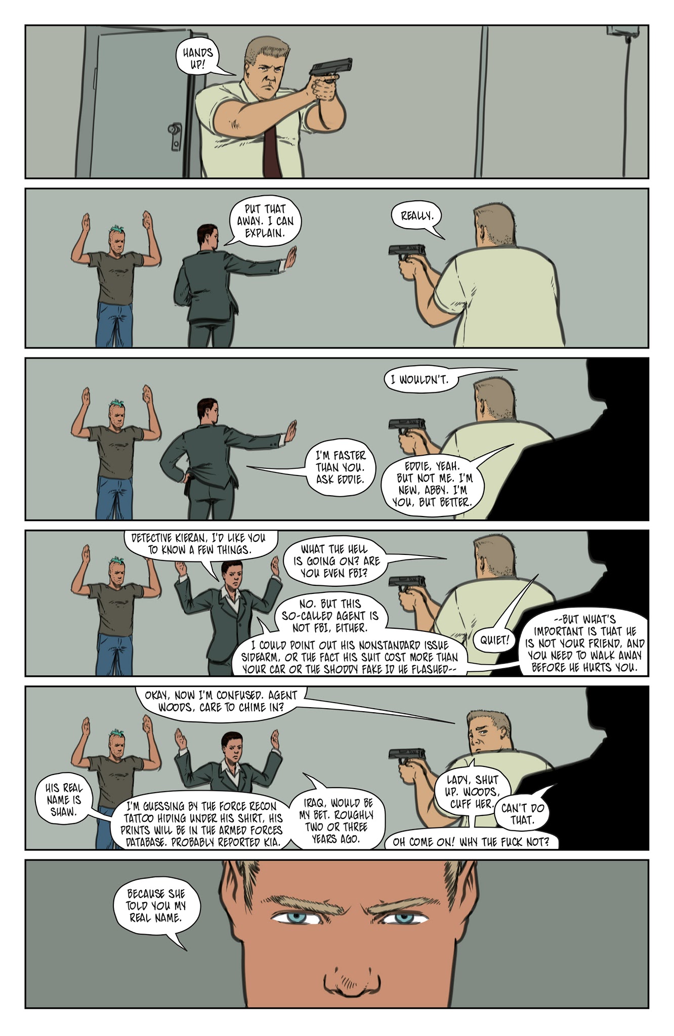 Read online Throwaways comic -  Issue #9 - 19