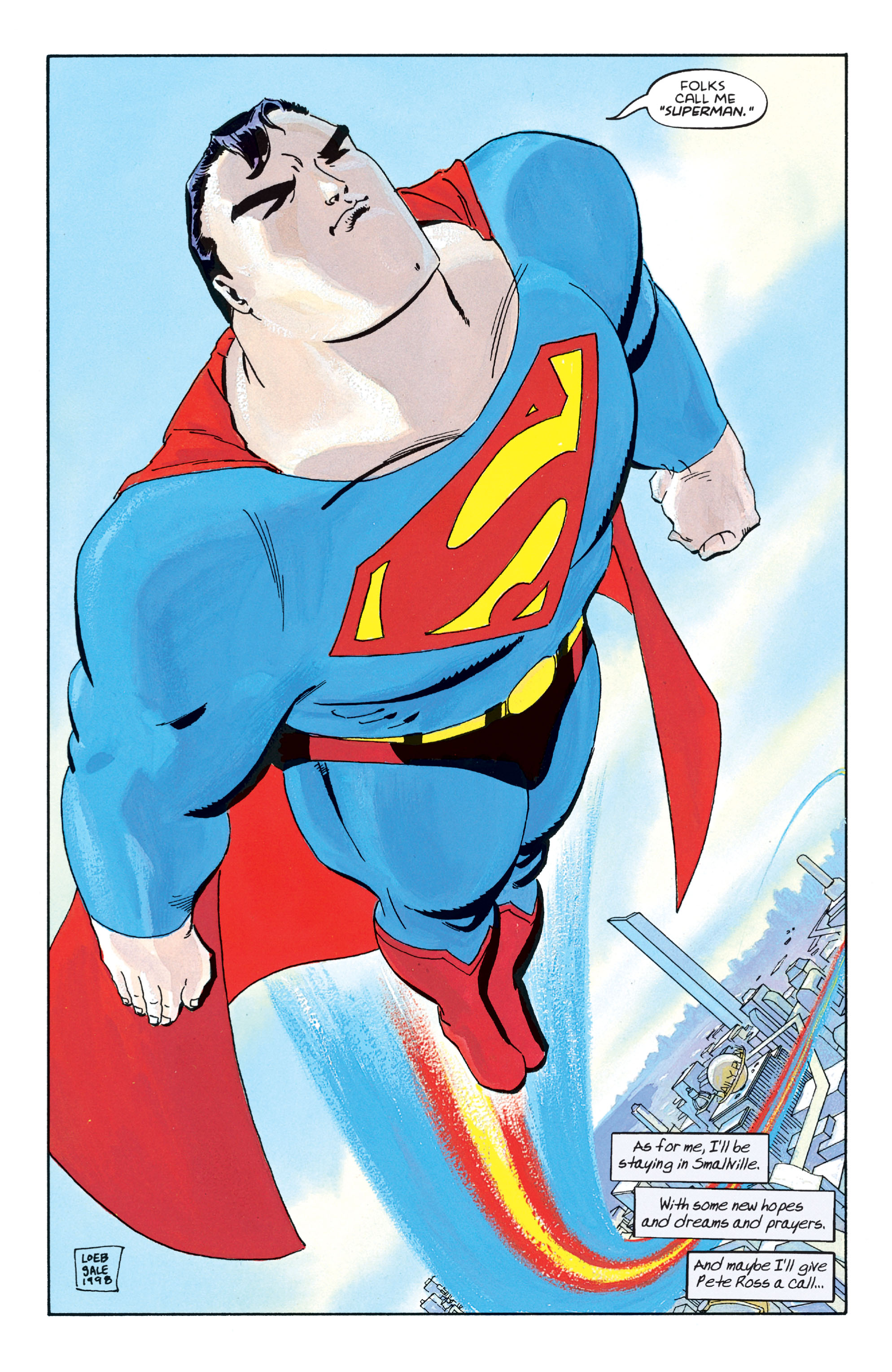 Read online Superman For All Seasons comic -  Issue #4 - 42