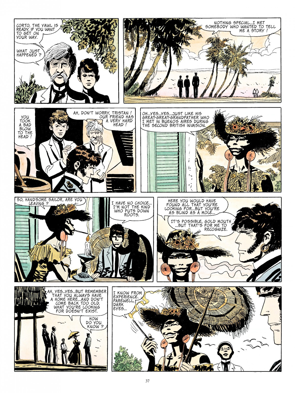 Read online Corto Maltese comic -  Issue # TPB 4 - 28
