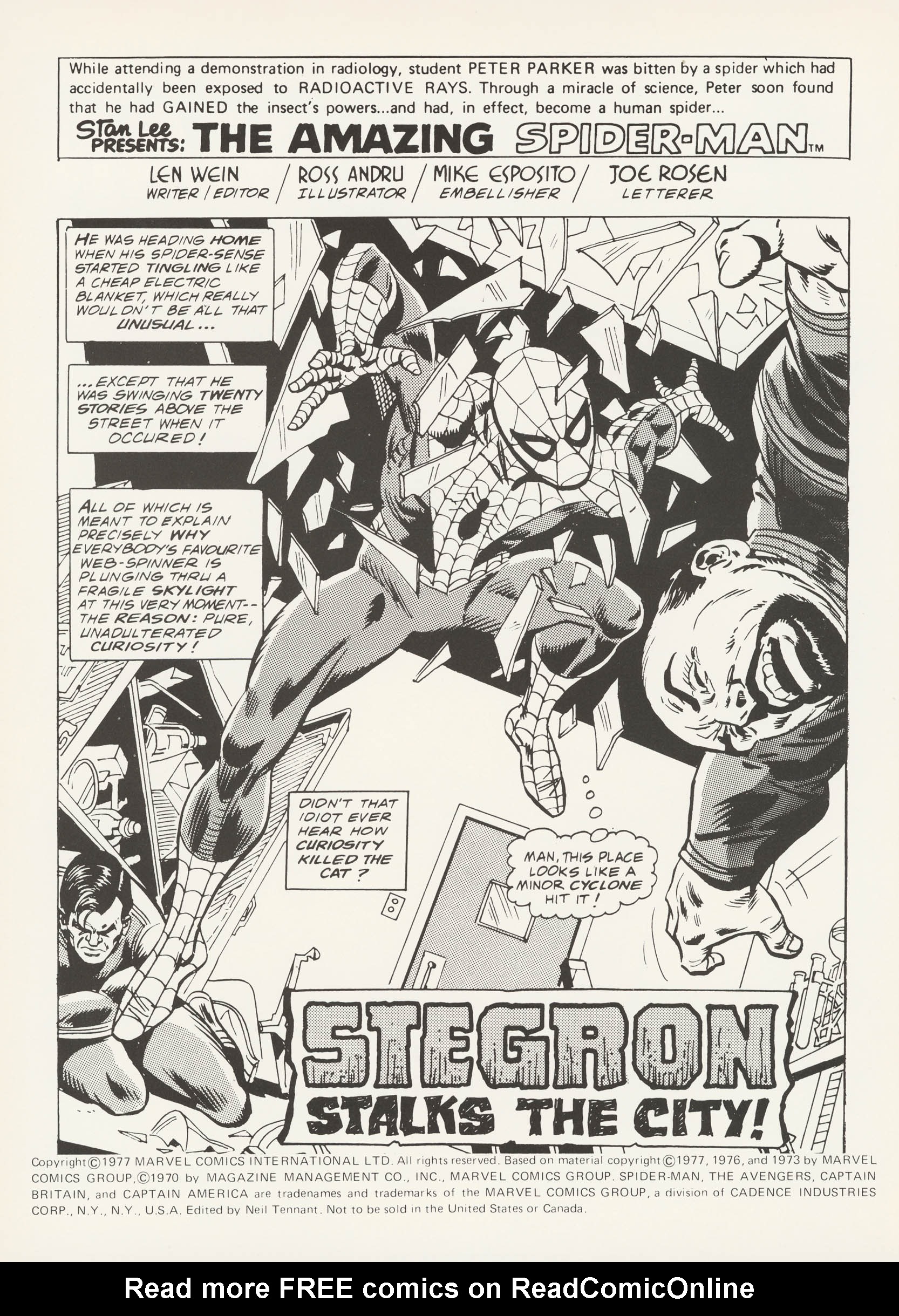 Read online Super Spider-Man and Captain Britain comic -  Issue #235 - 2