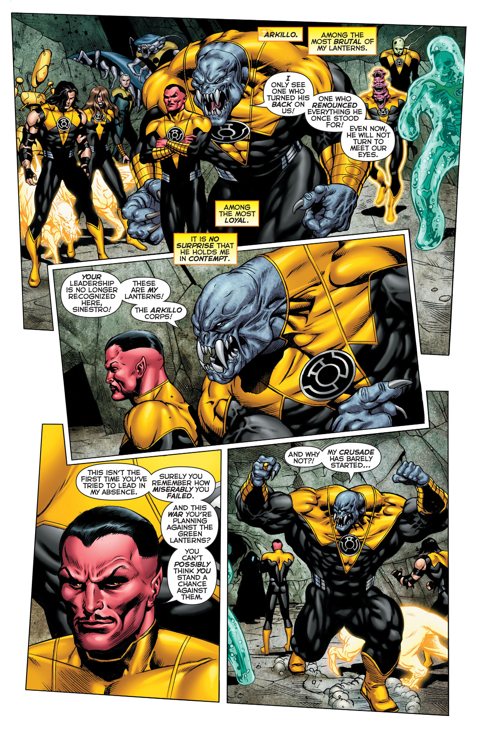 Read online Sinestro comic -  Issue #1 - 21