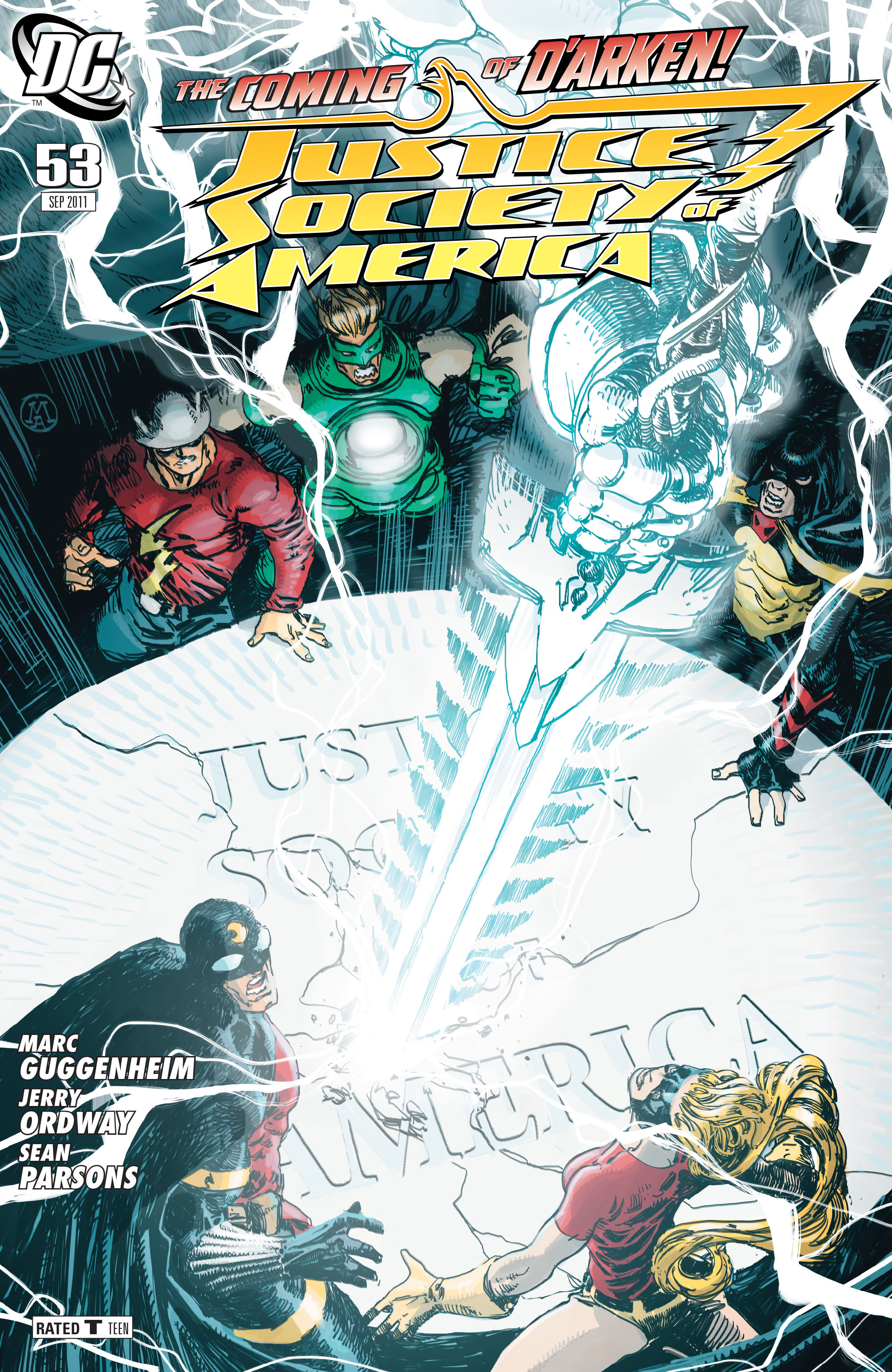 Read online Justice Society of America (2007) comic -  Issue #53 - 1