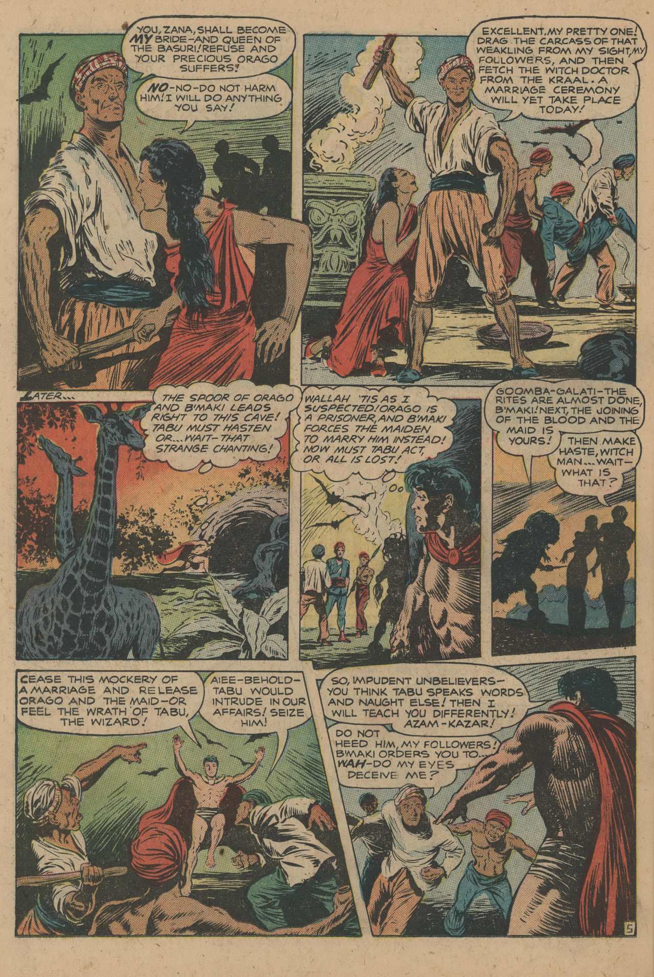 Read online Jungle Comics comic -  Issue #121 - 38