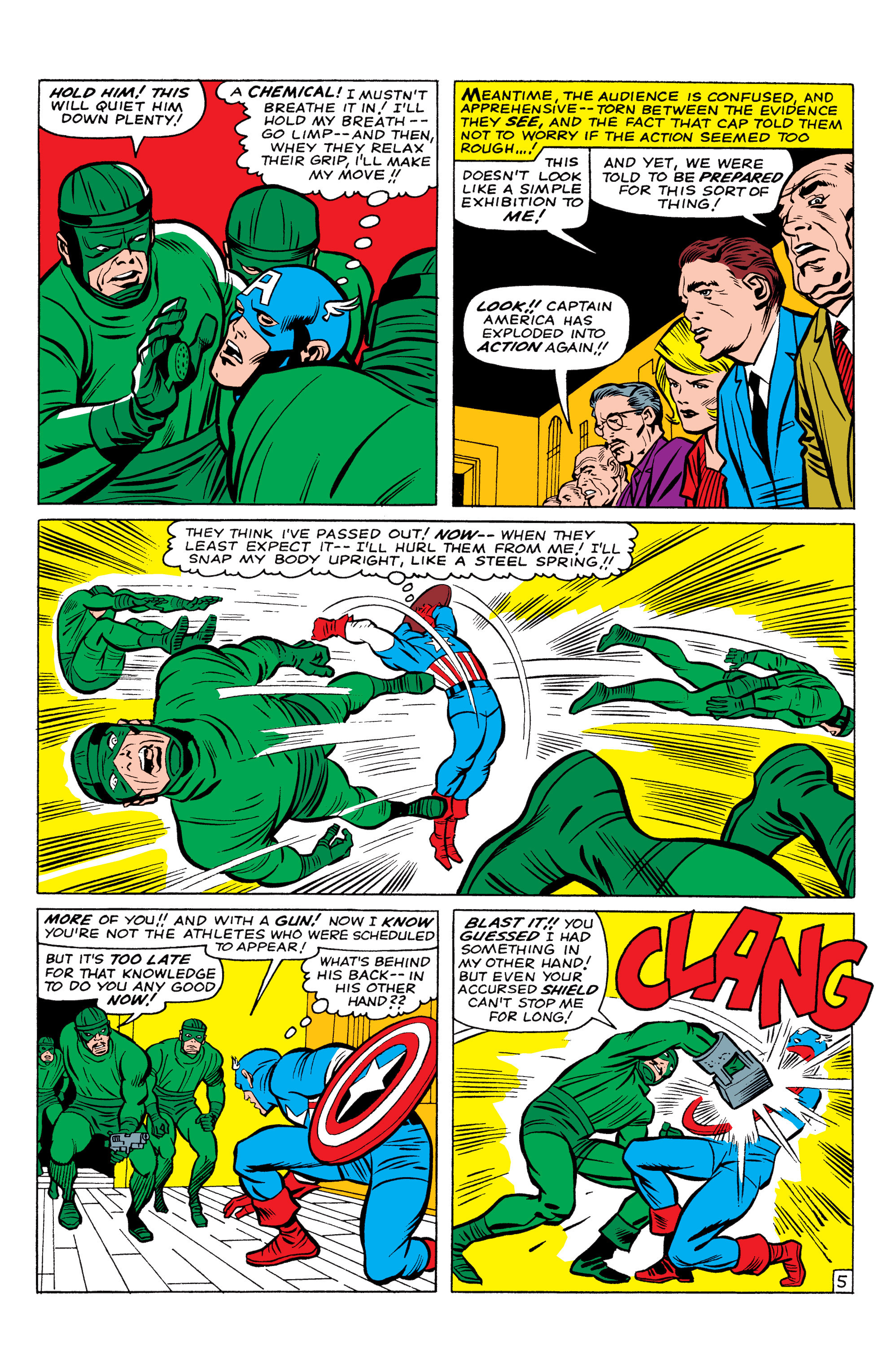 Read online Marvel Masterworks: Captain America comic -  Issue # TPB 1 (Part 1) - 22