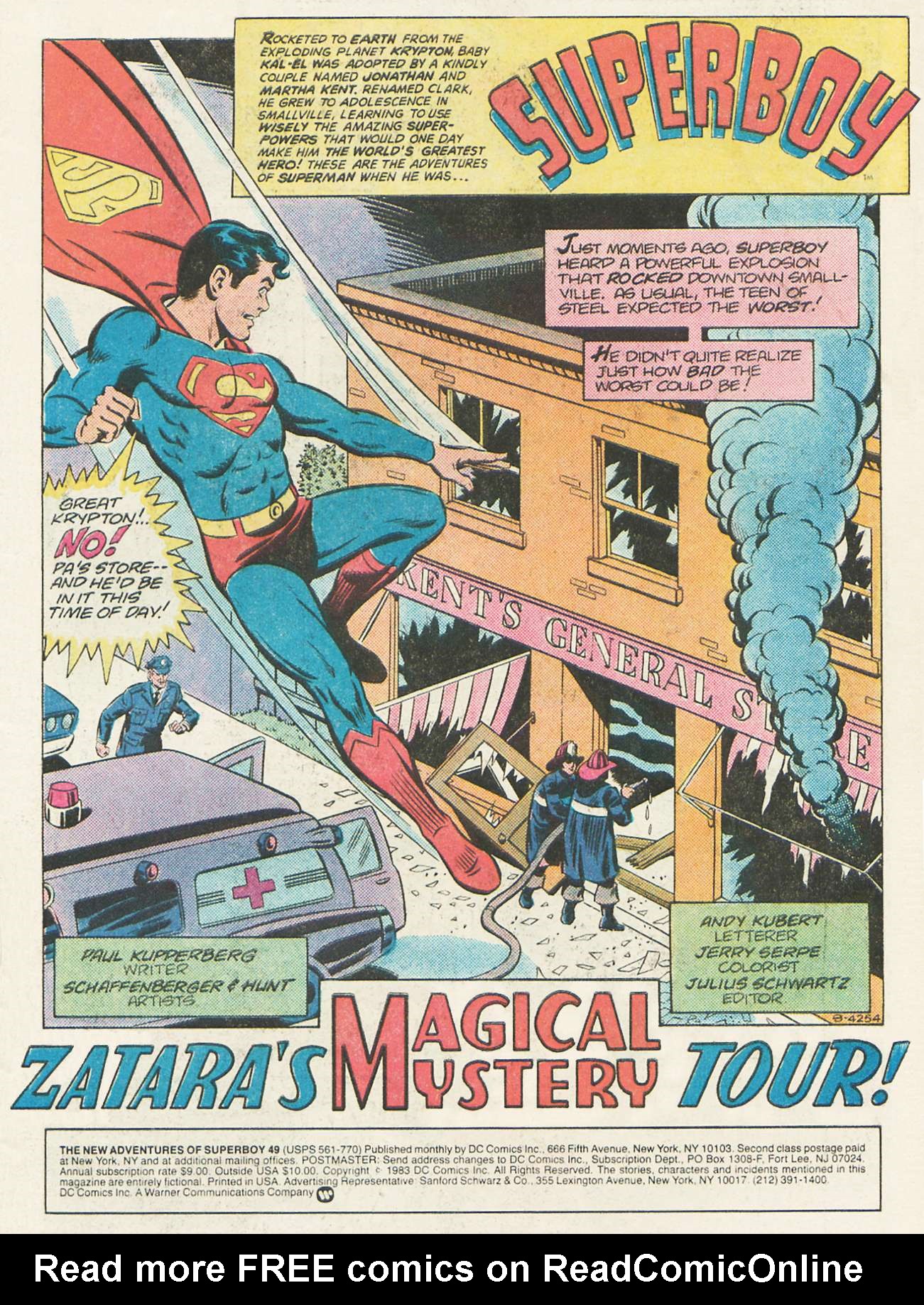 Read online The New Adventures of Superboy comic -  Issue #49 - 2