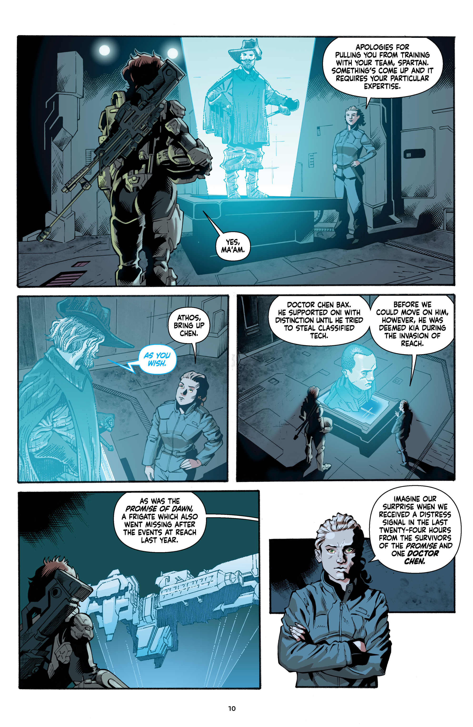 Read online Halo: Lone Wolf comic -  Issue # _TPB - 10