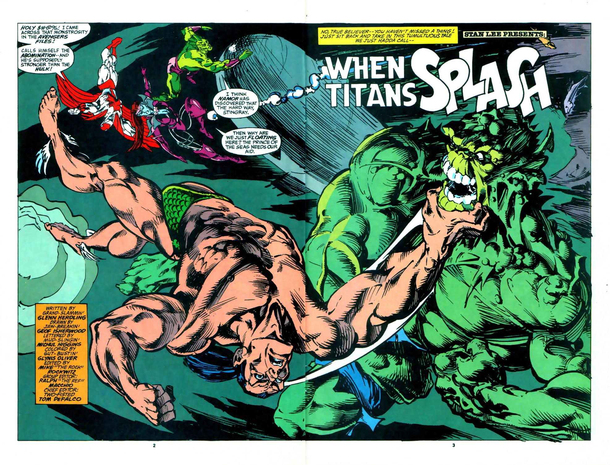 Read online Namor, The Sub-Mariner comic -  Issue #59 - 3
