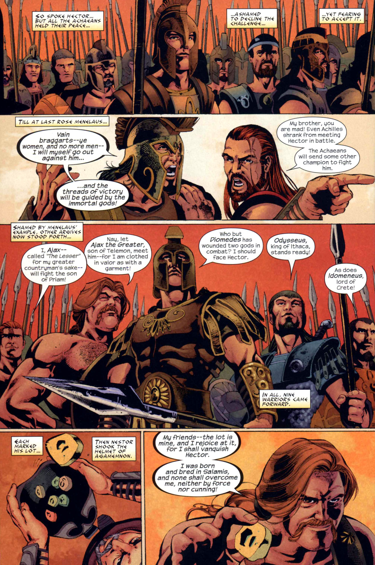 Read online The Iliad comic -  Issue #3 - 10