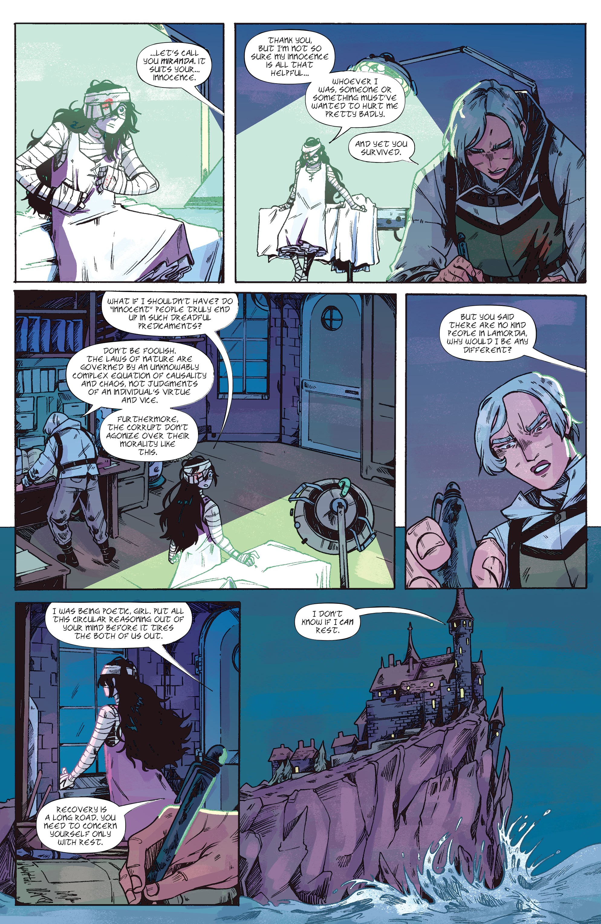 Read online Dungeons & Dragons: Ravenloft – Orphan of Agony Isle comic -  Issue #1 - 9