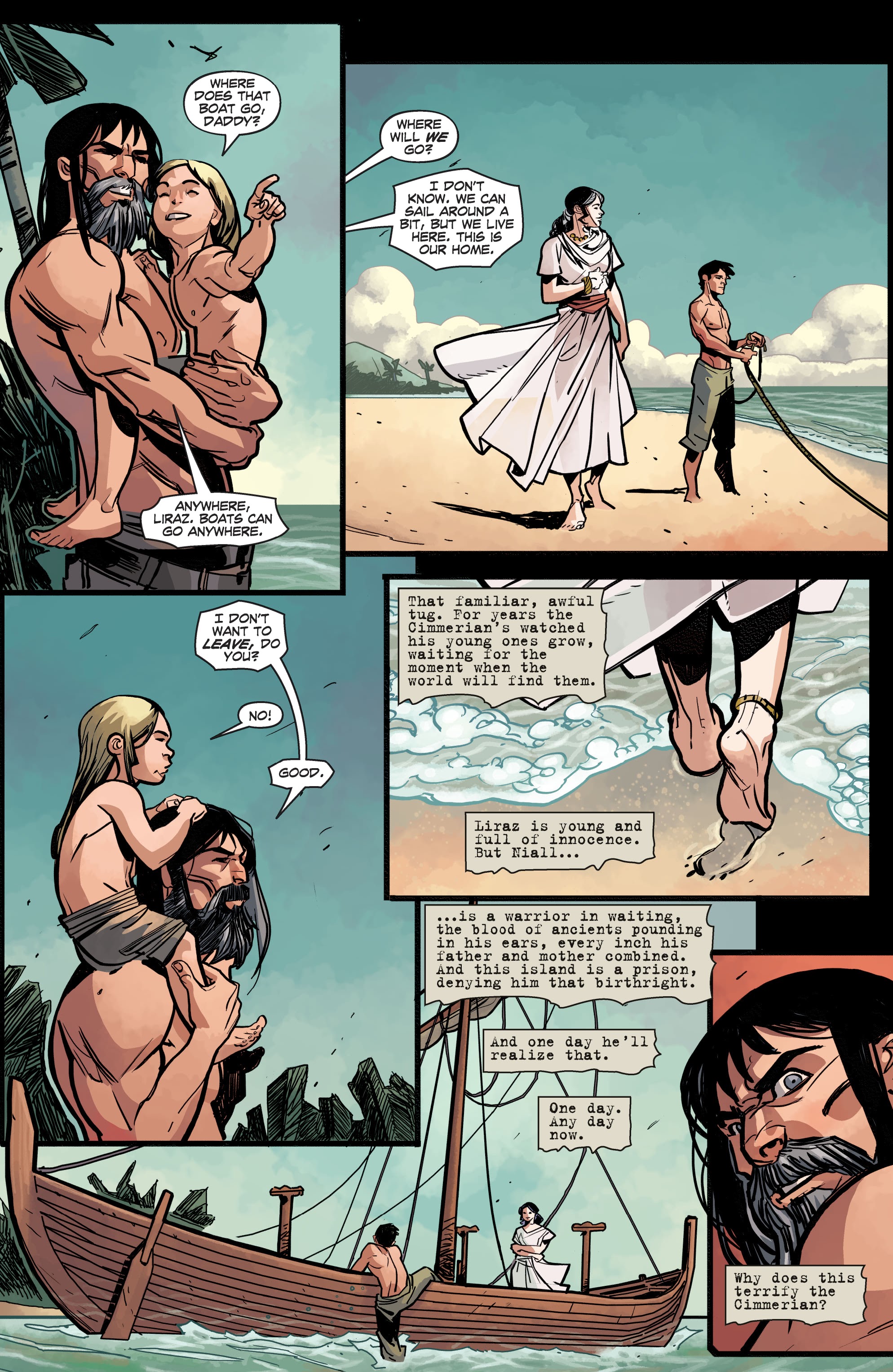 Read online Conan Chronicles Epic Collection comic -  Issue # TPB The Song of Belit (Part 3) - 57