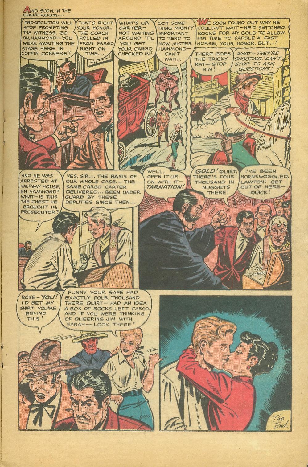 Read online Cowgirl Romances (1950) comic -  Issue #2 - 24