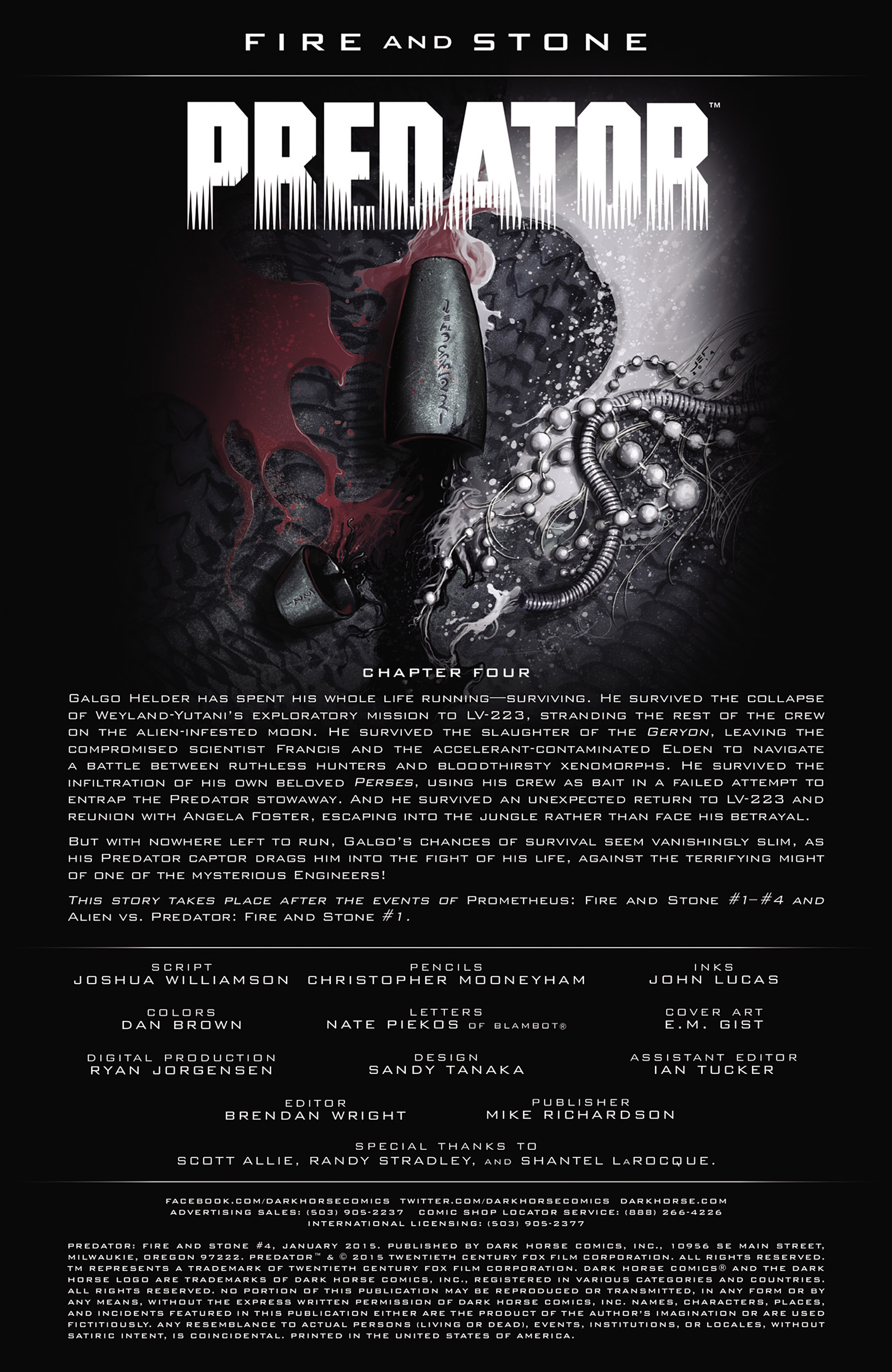 Read online Predator: Fire and Stone comic -  Issue #4 - 2