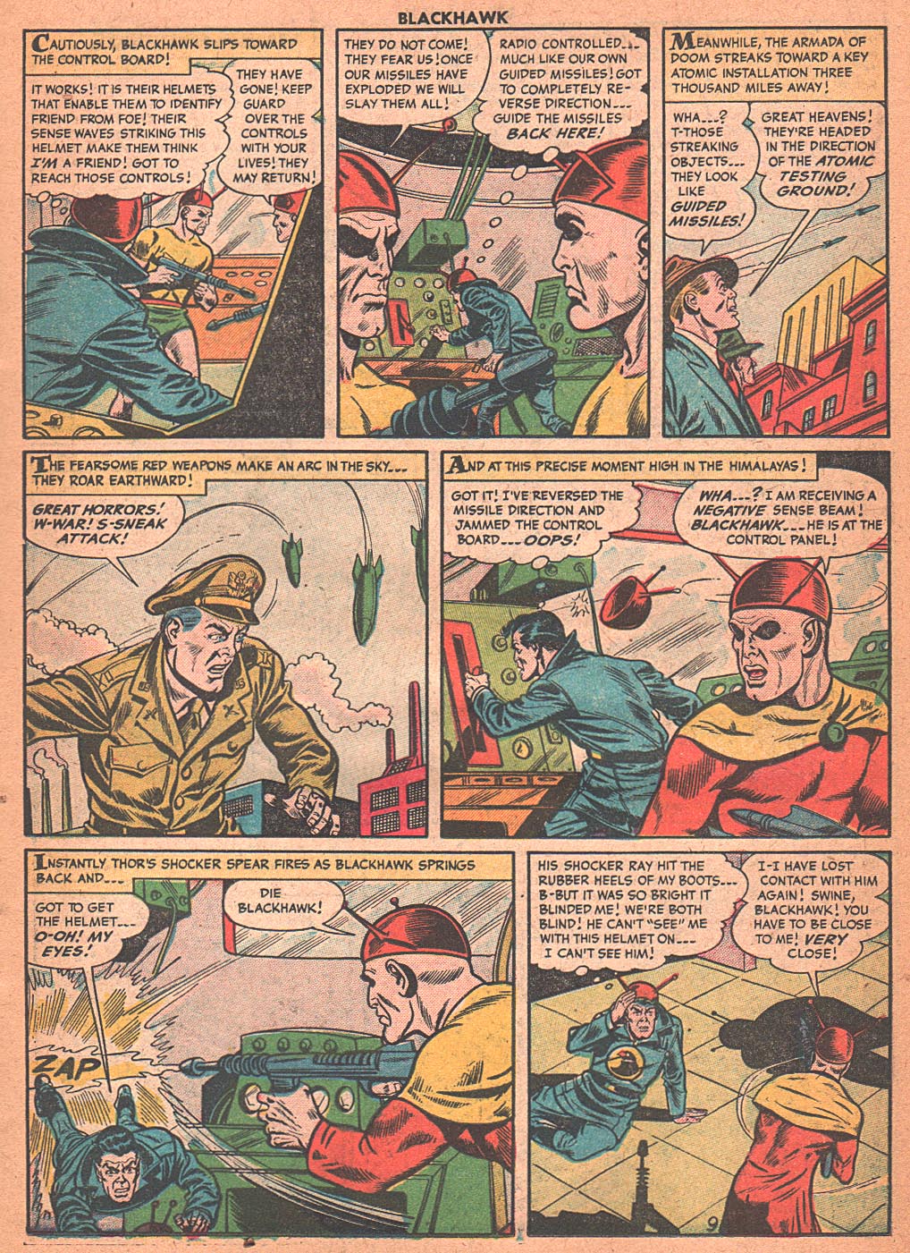 Read online Blackhawk (1957) comic -  Issue #89 - 11