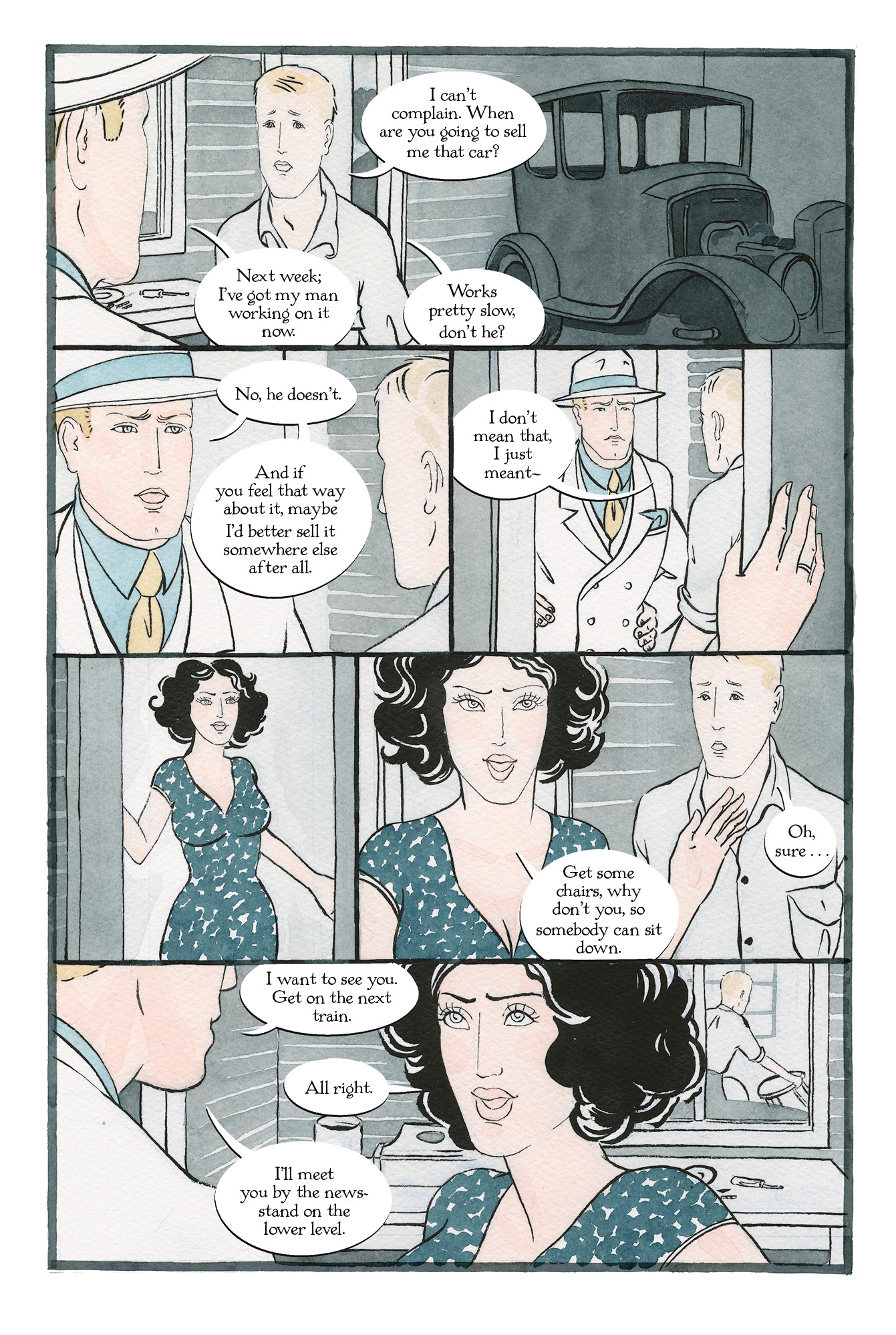 Read online The Great Gatsby: The Graphic Novel comic -  Issue # TPB (Part 1) - 43