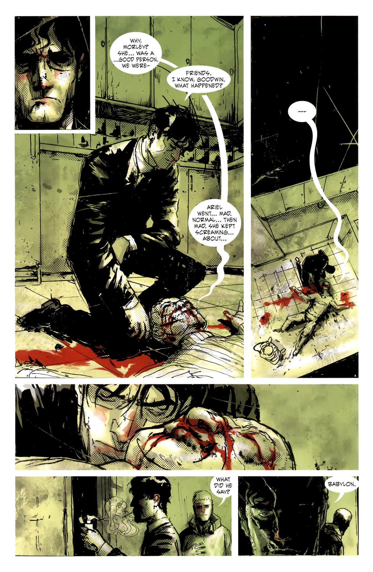 Read online Green Wake comic -  Issue #1 - 18