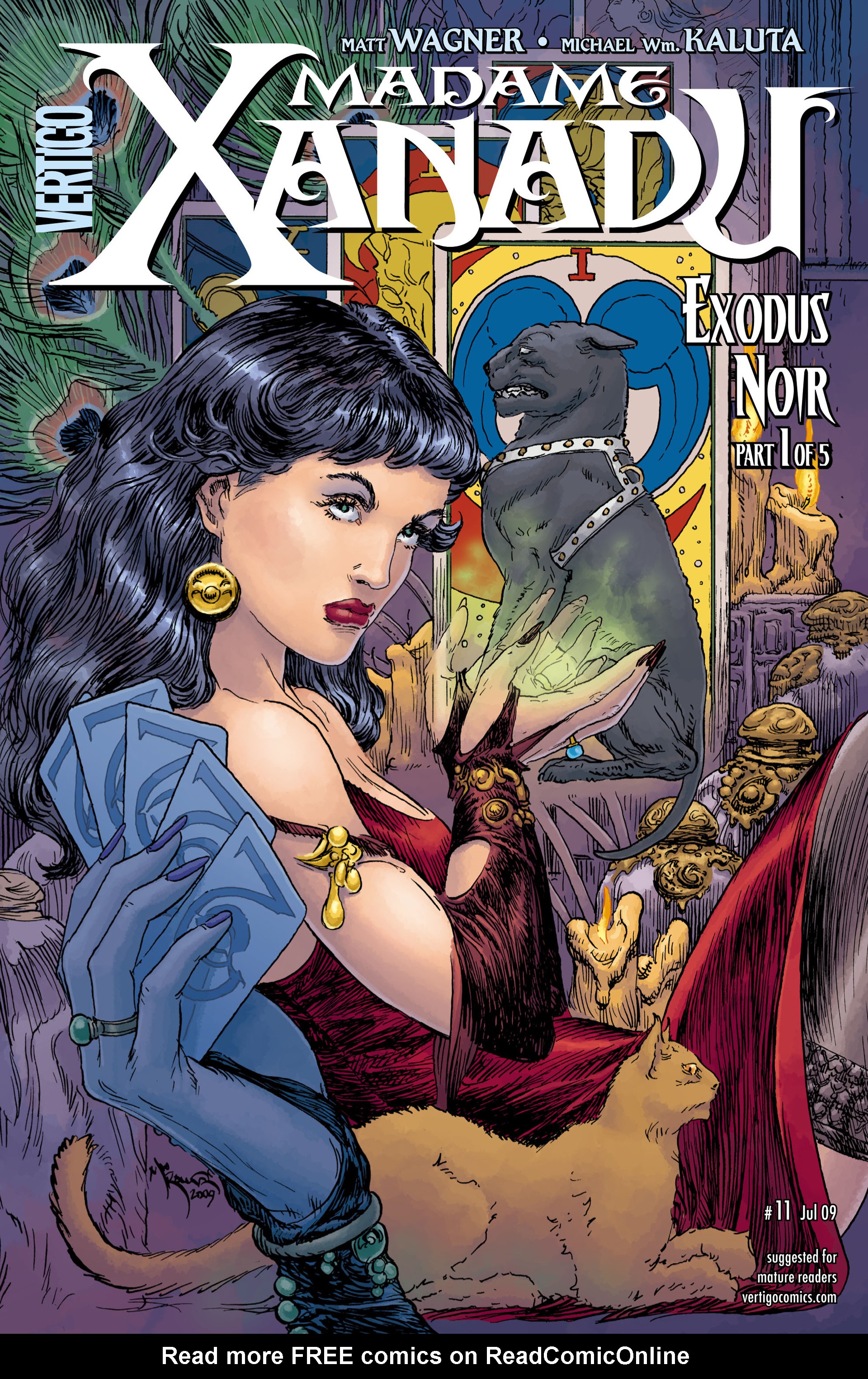 Read online Madame Xanadu comic -  Issue #11 - 1