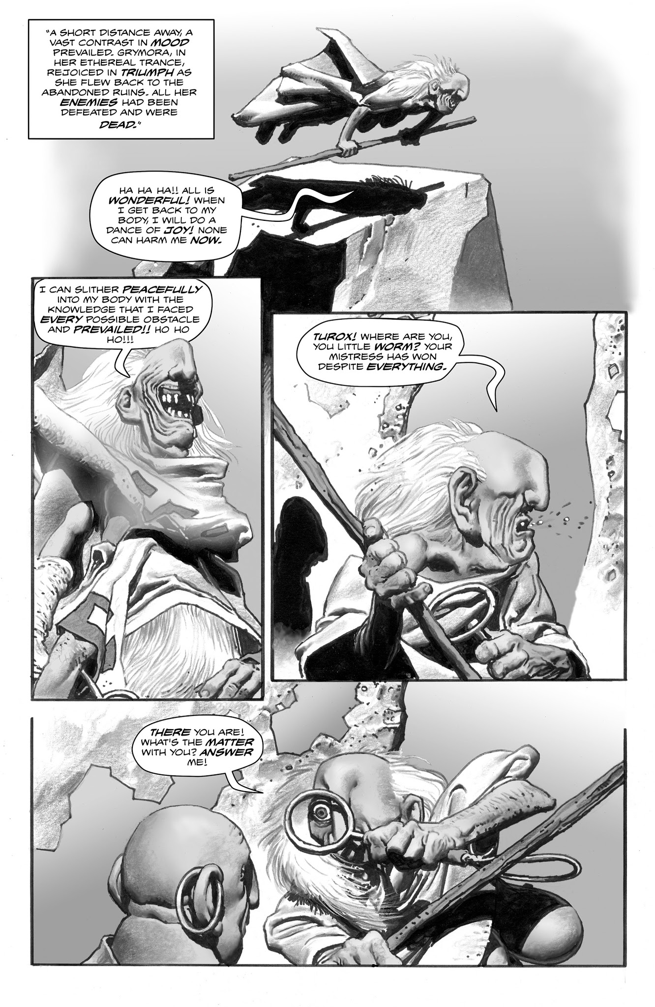 Read online Shadows on the Grave comic -  Issue #8 - 32
