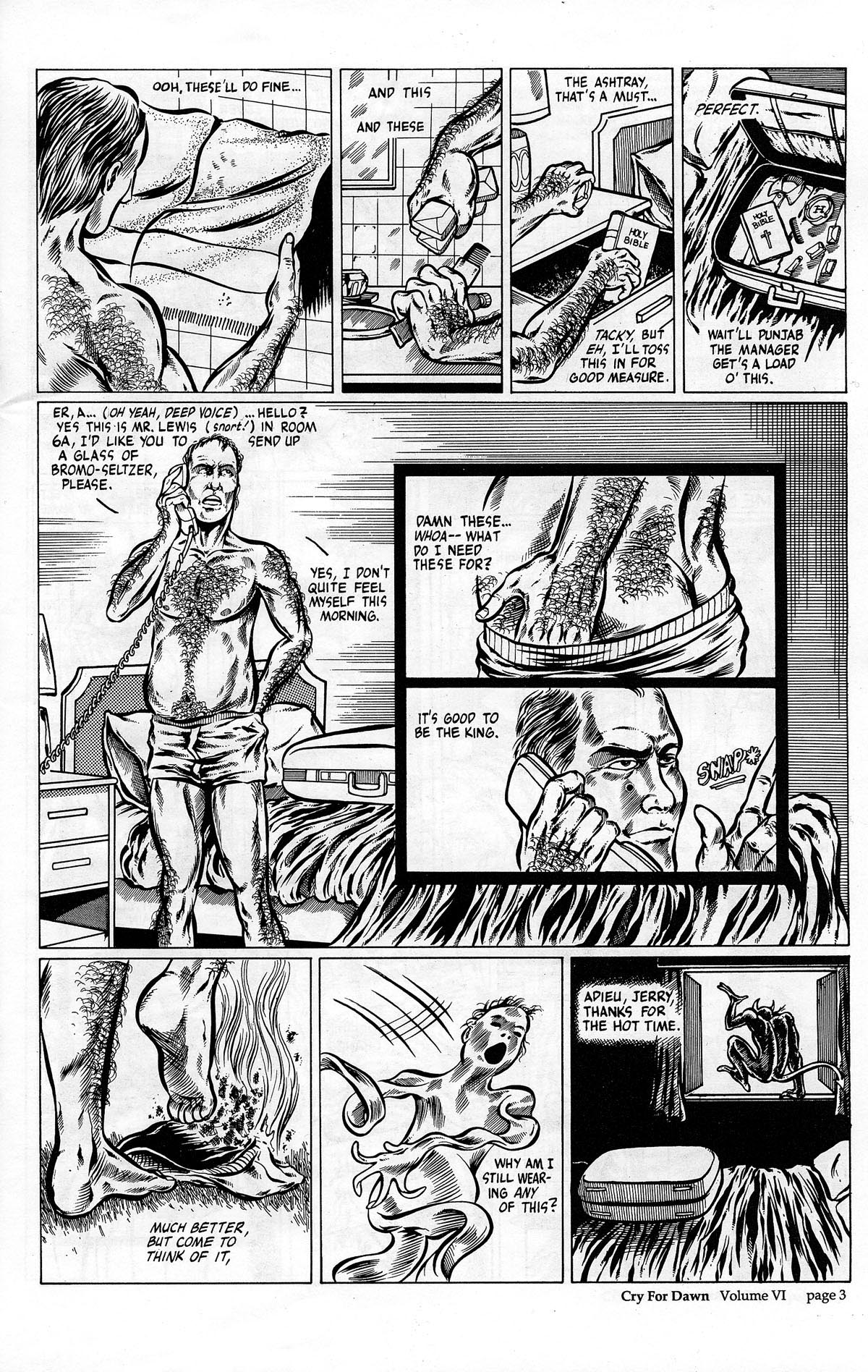 Read online Cry for Dawn comic -  Issue #6 - 5