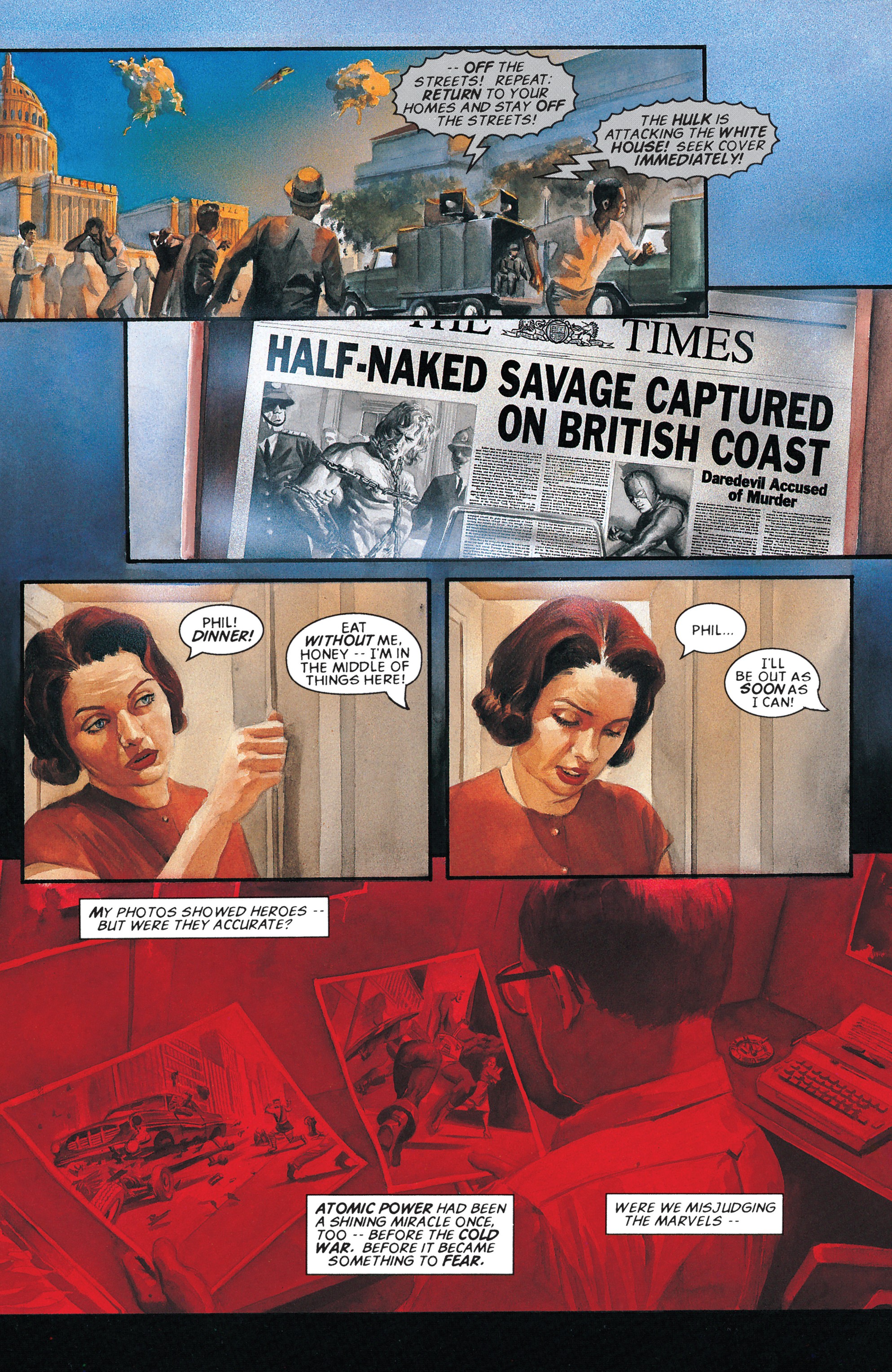 Read online Marvels Annotated comic -  Issue #3 - 12