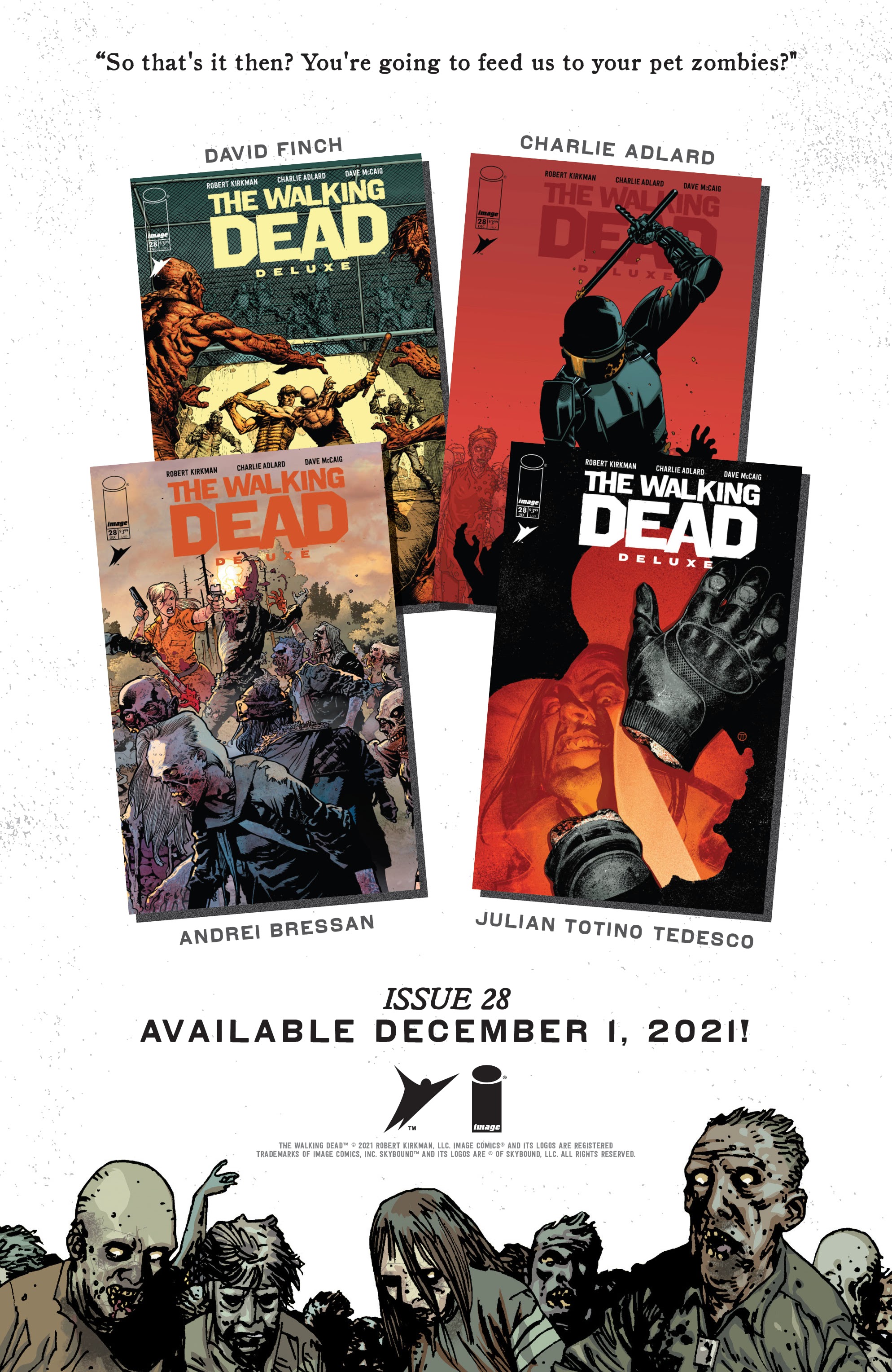 Read online The Walking Dead Deluxe comic -  Issue #27 - 34