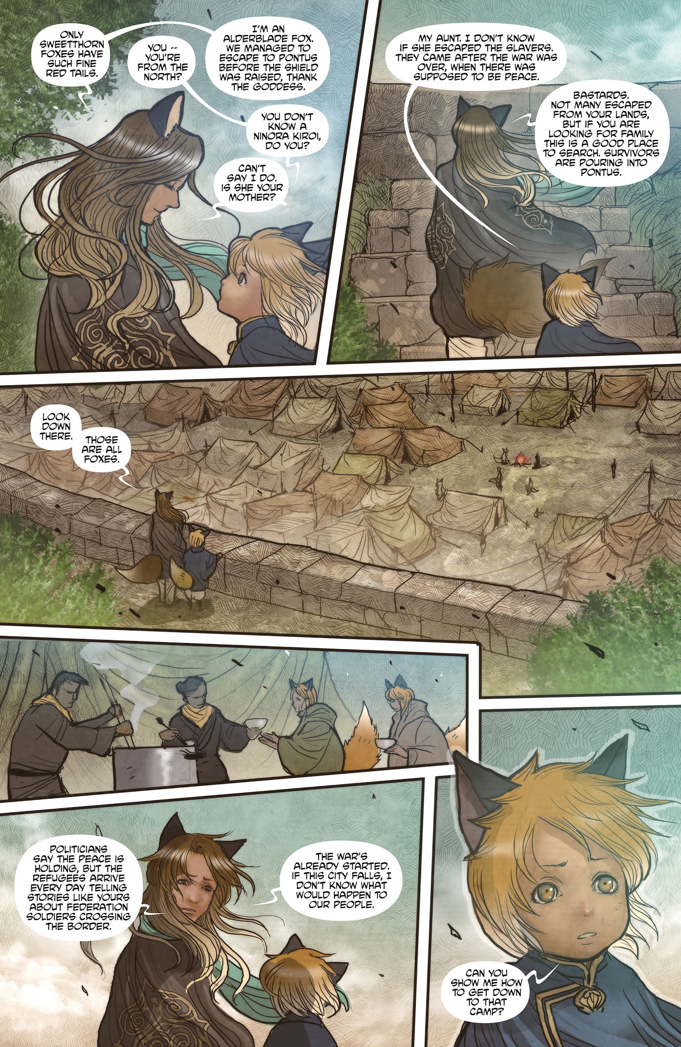 Read online Monstress comic -  Issue #14 - 14
