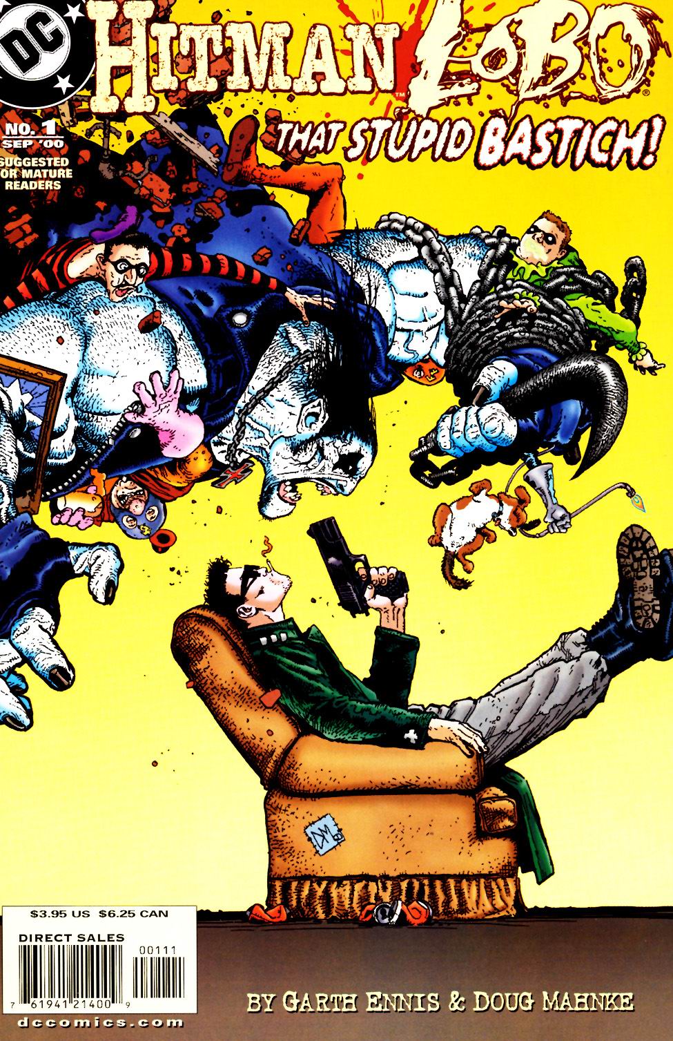 Read online Hitman/Lobo: That Stupid Bastich comic -  Issue # Full - 1