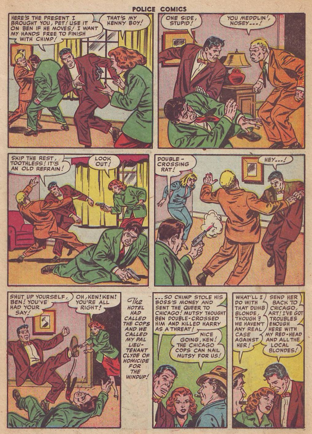 Read online Police Comics comic -  Issue #114 - 11