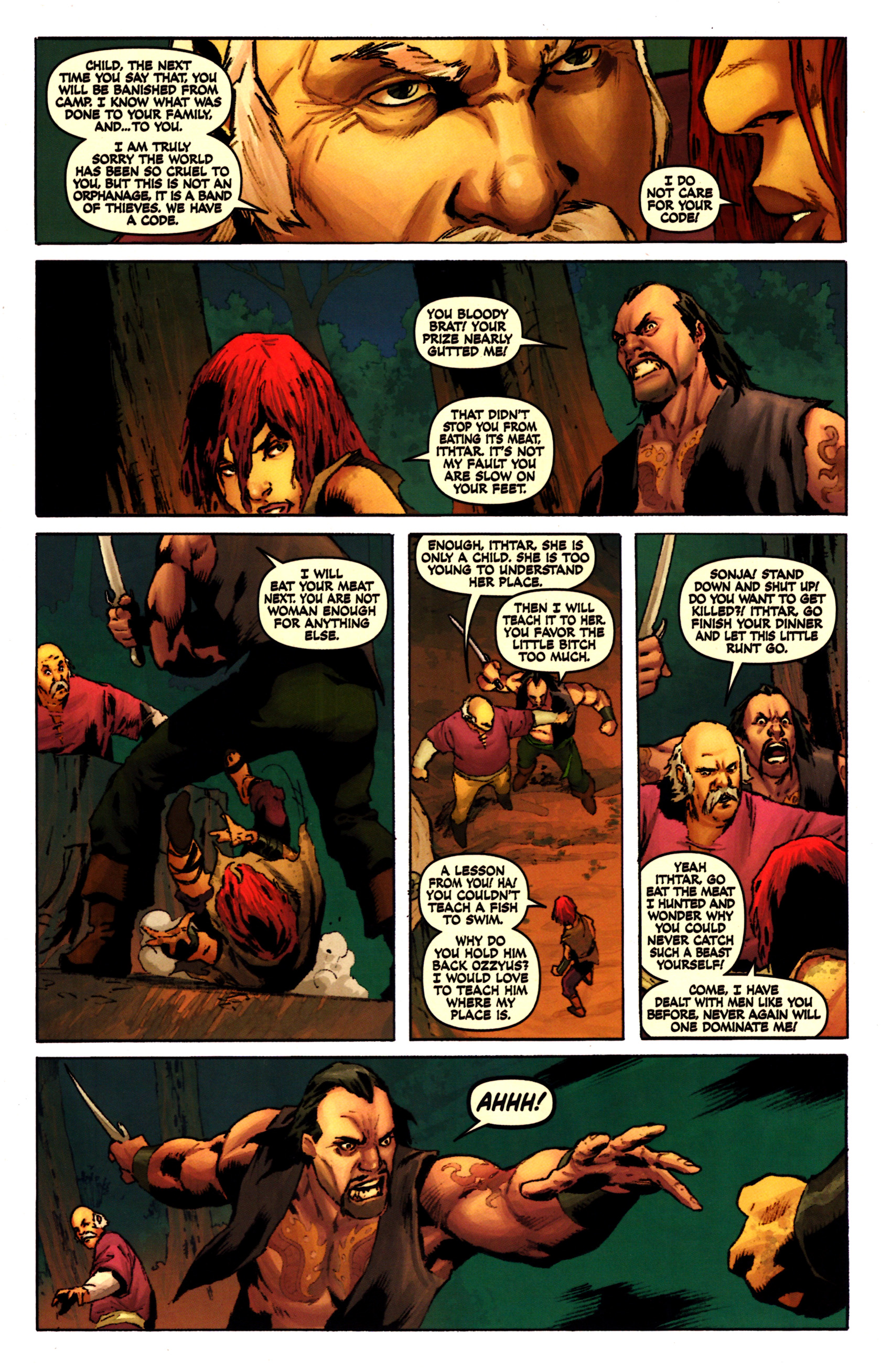 Read online Queen Sonja comic -  Issue #11 - 12