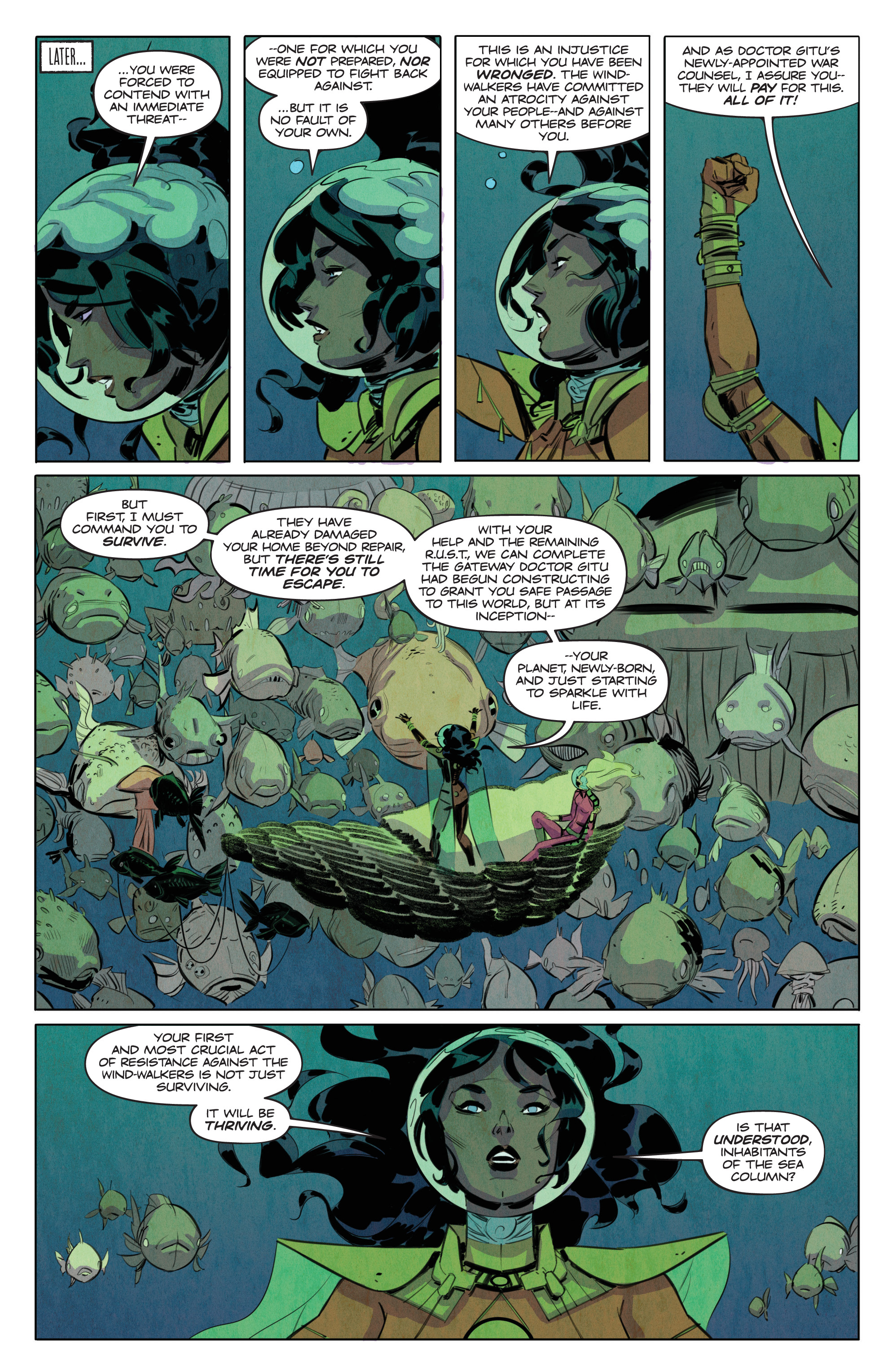 Read online Barbarella/Dejah Thoris comic -  Issue #4 - 11