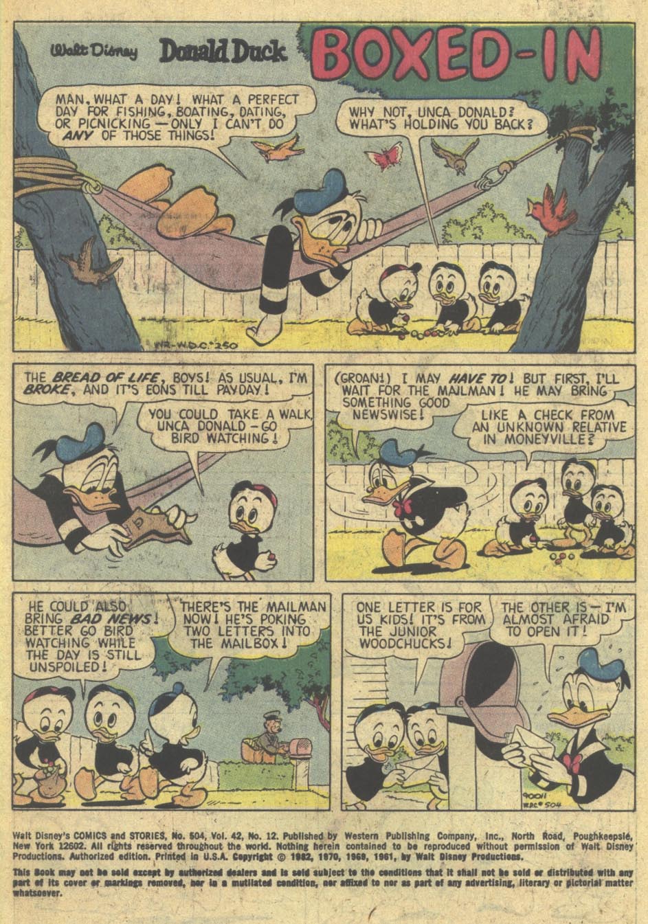 Read online Walt Disney's Comics and Stories comic -  Issue #504 - 3