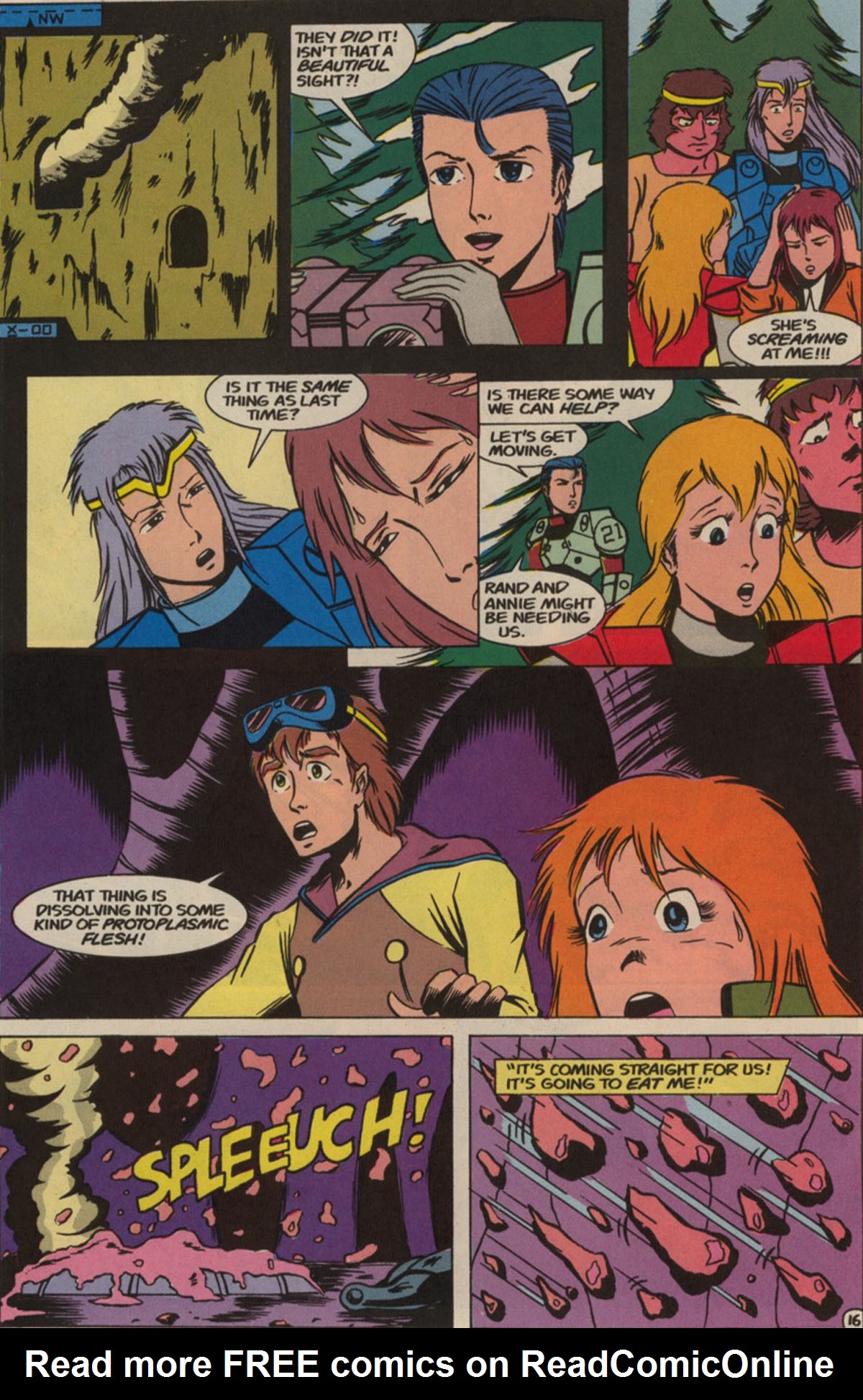 Read online Robotech The New Generation comic -  Issue #12 - 21