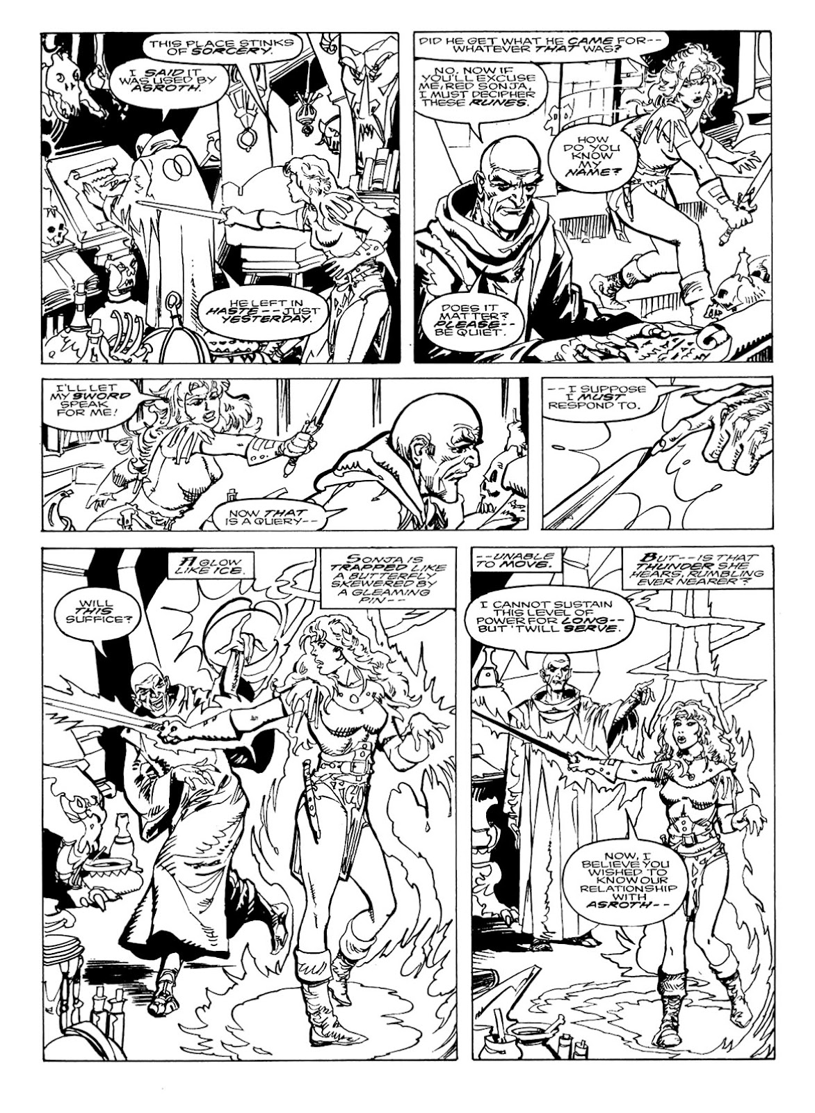 The Savage Sword Of Conan issue 231 - Page 33