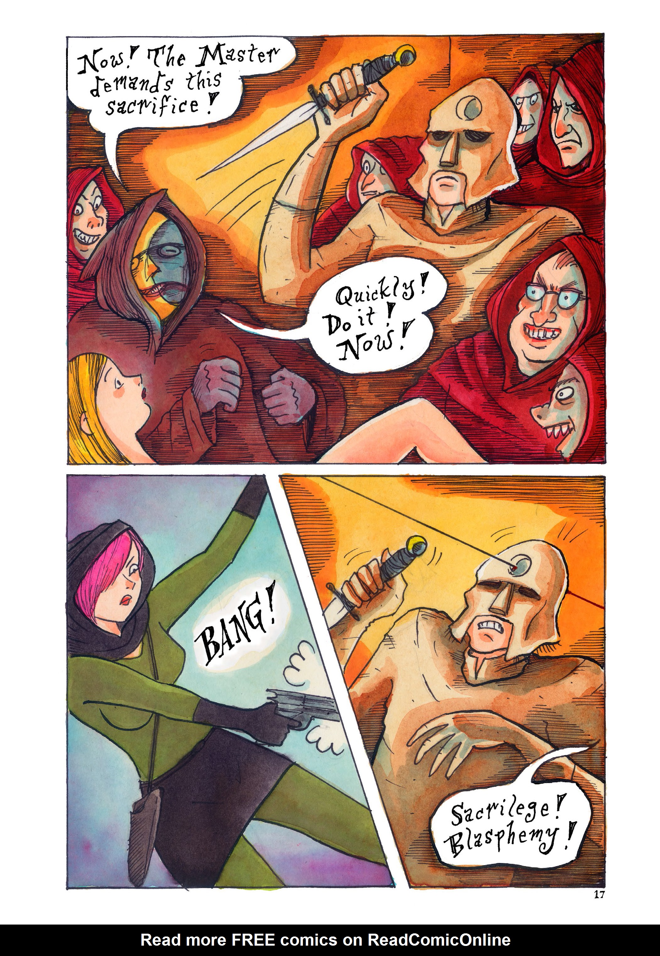 Read online Violenzia and Other Deadly Amusements comic -  Issue # TPB - 18