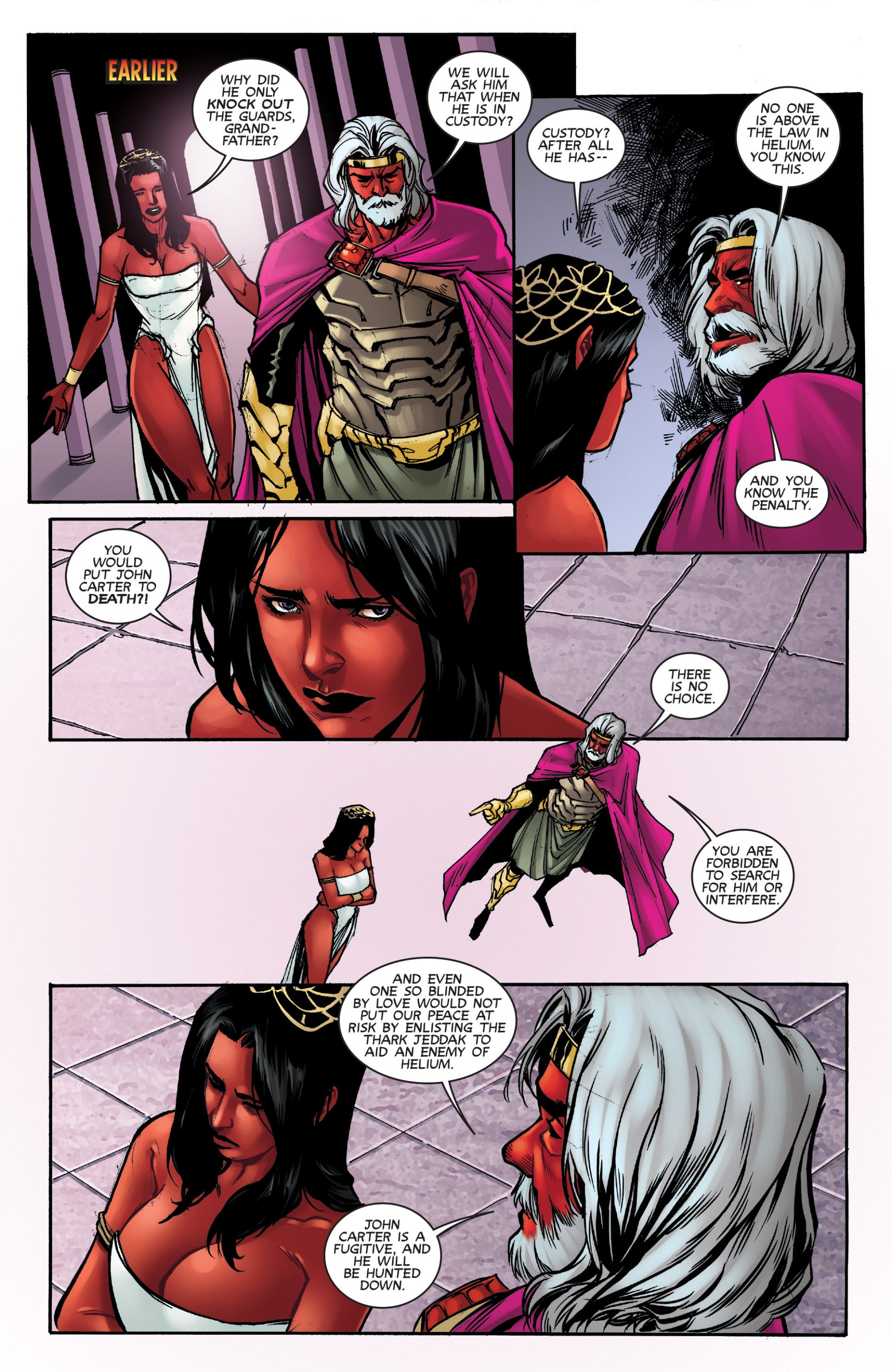 Read online Dejah of Mars comic -  Issue #1 - 22