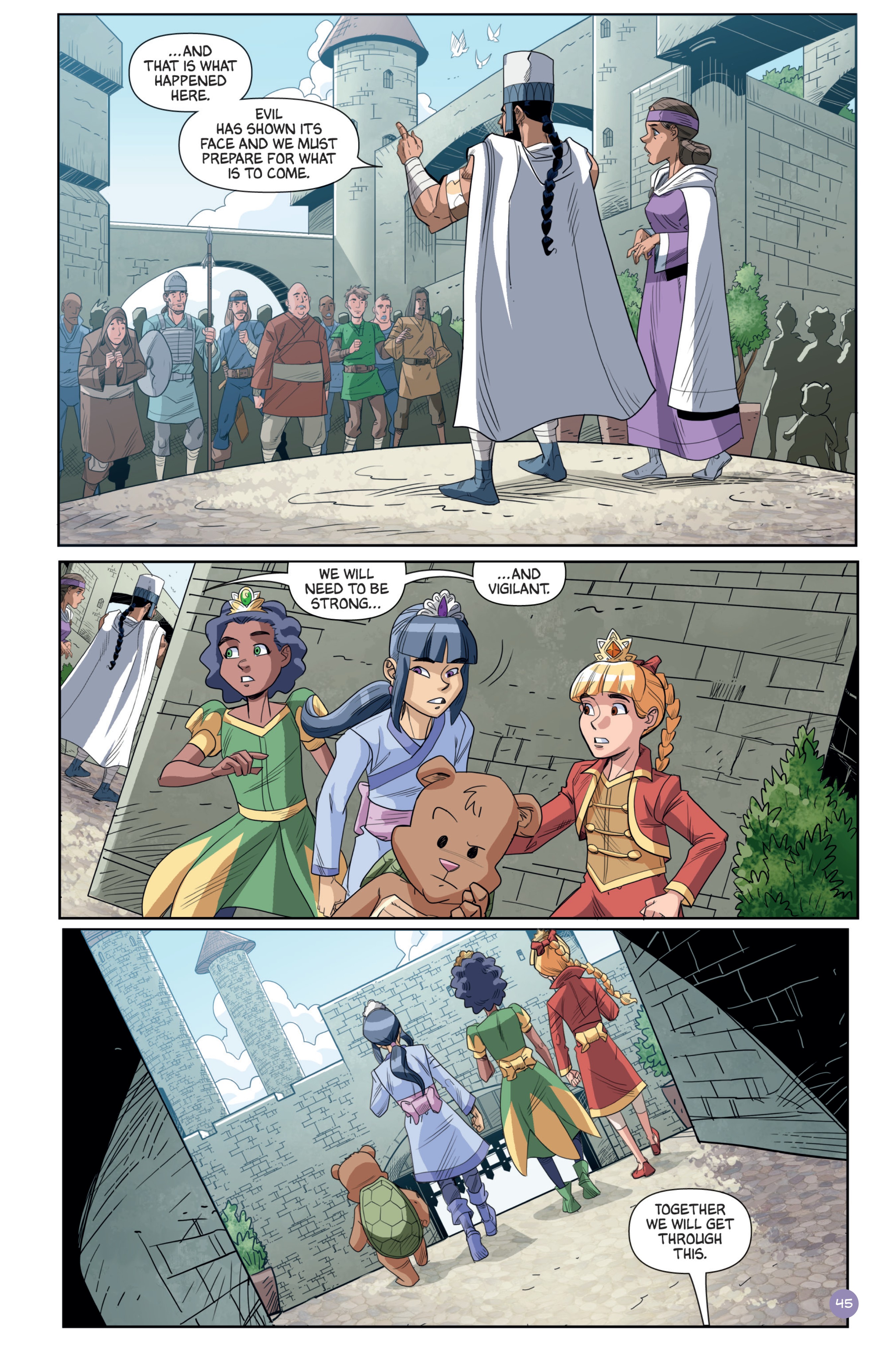 Read online Princess Ninjas comic -  Issue # TPB - 46